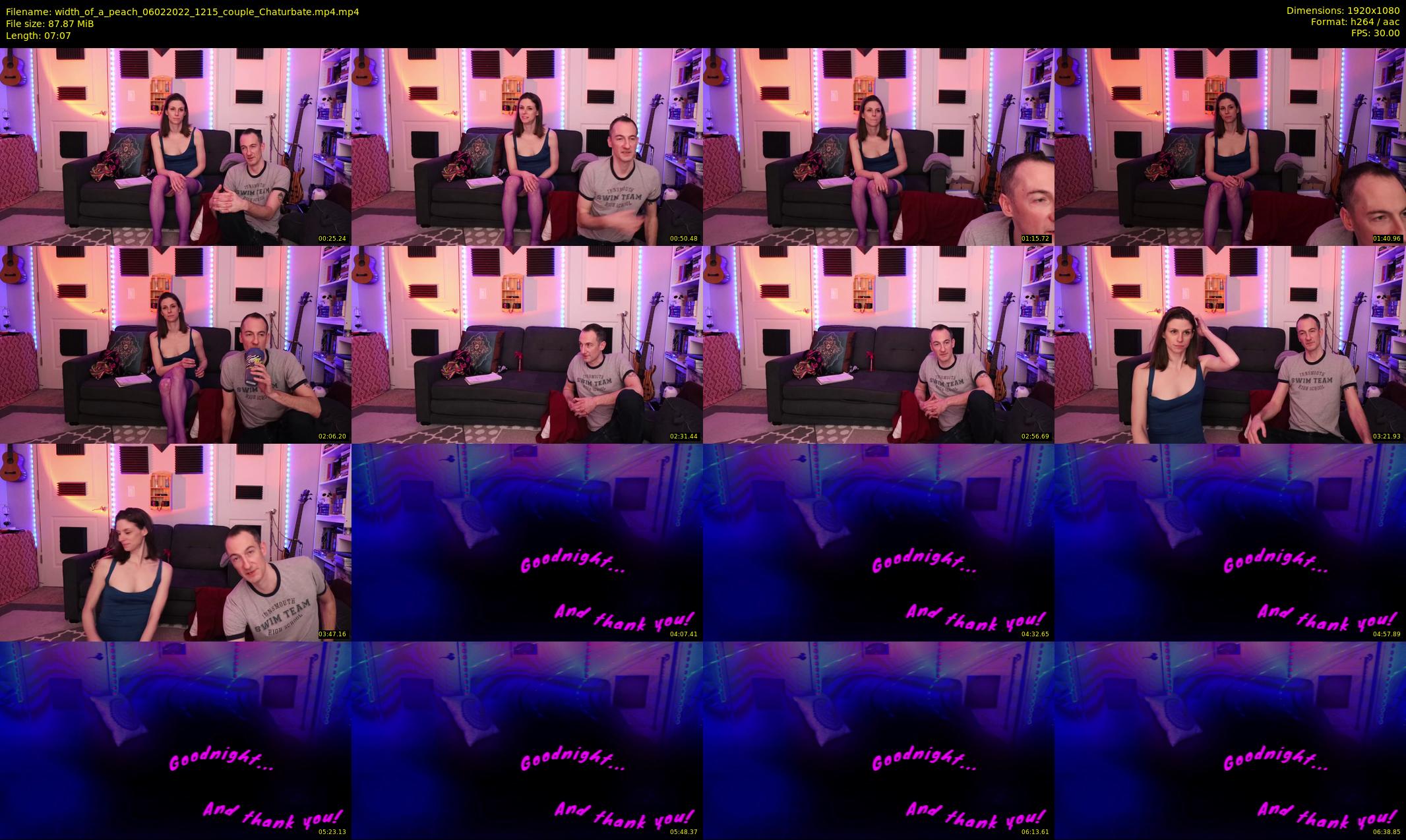 width_of_a_peach — 8 minute Chaturbate couple cam show recording, 1080p, Feb 6, 2022