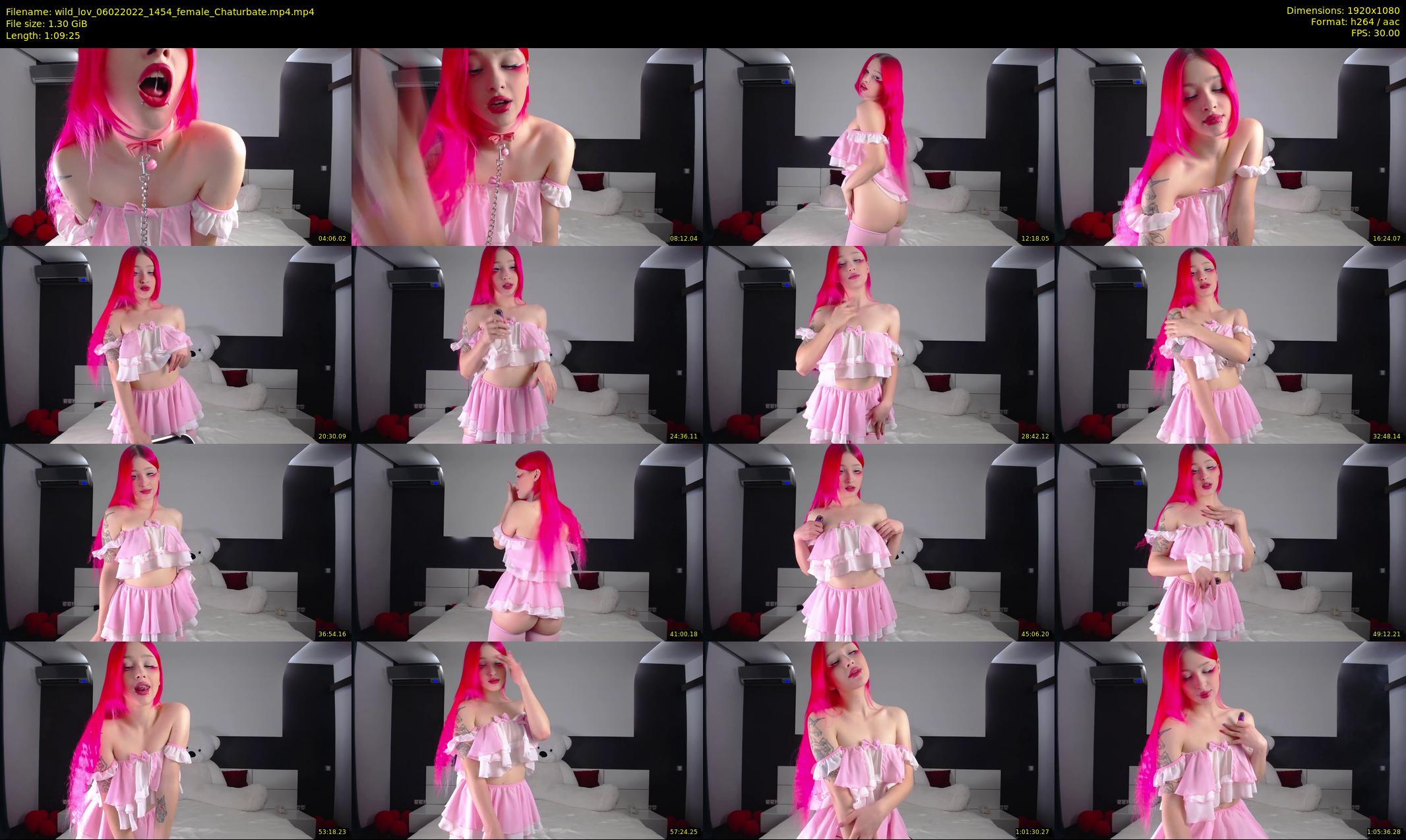 wild_lov — 70 minute Chaturbate female cam show recording, 1080p, Feb 6, 2022