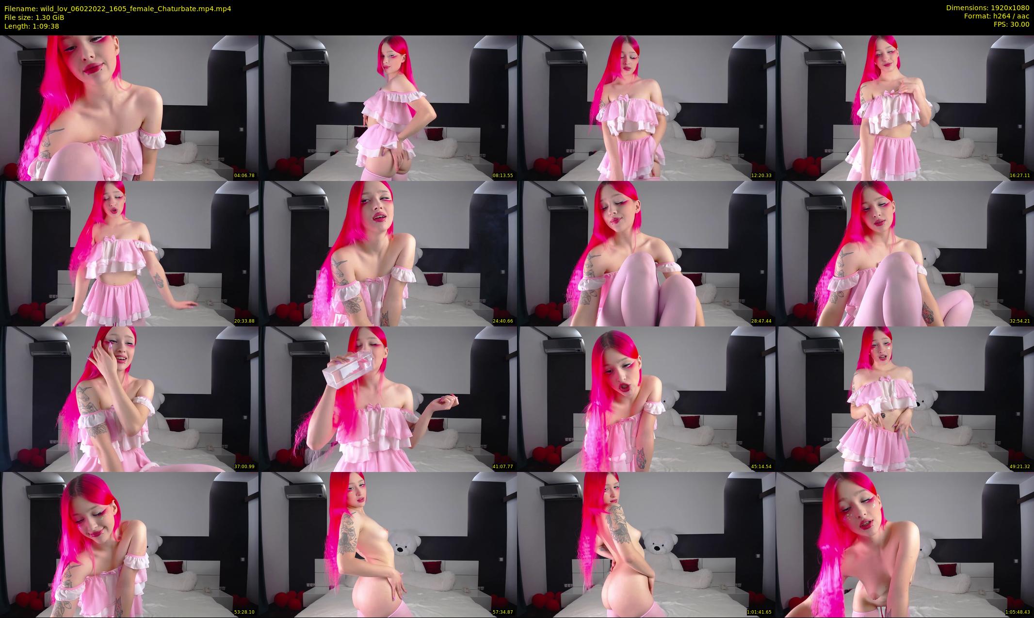 wild_lov — 70 minute Chaturbate female cam show recording, 1080p, Feb 6, 2022