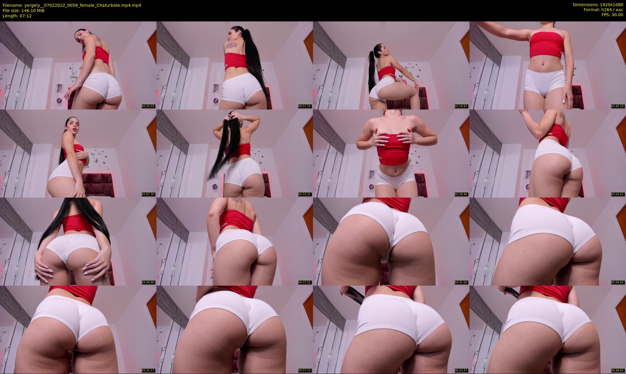 yorgely_ — 8 minute Chaturbate female cam show recording, 1080p, Feb 7, 2022