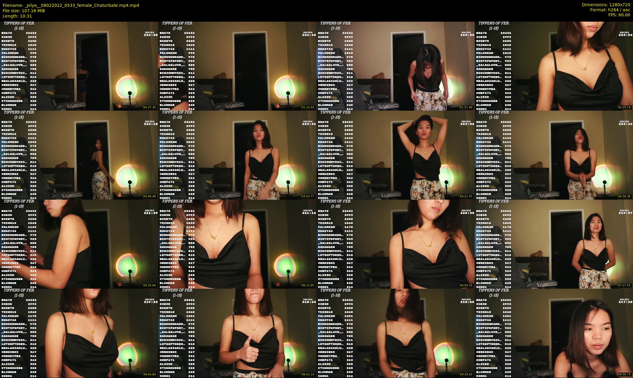 _pilya_ — 11 minute Chaturbate female cam show recording, 720p, Feb 8, 2022