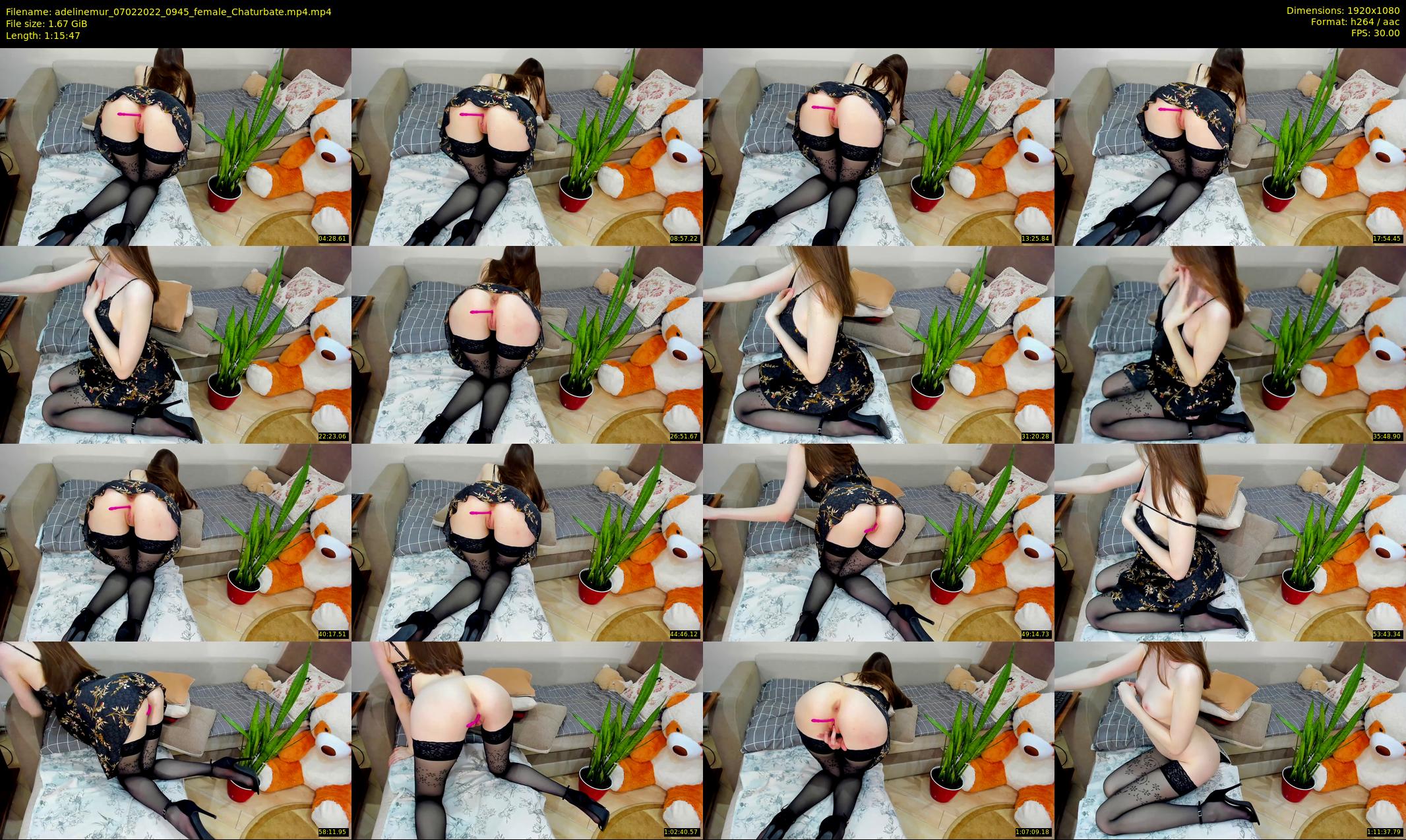 adelinemur — 76 minute Chaturbate female cam show recording, 1080p, Feb 7, 2022