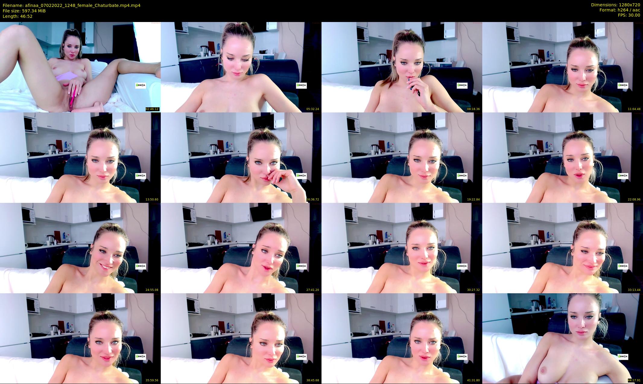 afinaa — 47 minute Chaturbate female cam show recording, 720p, Feb 7, 2022