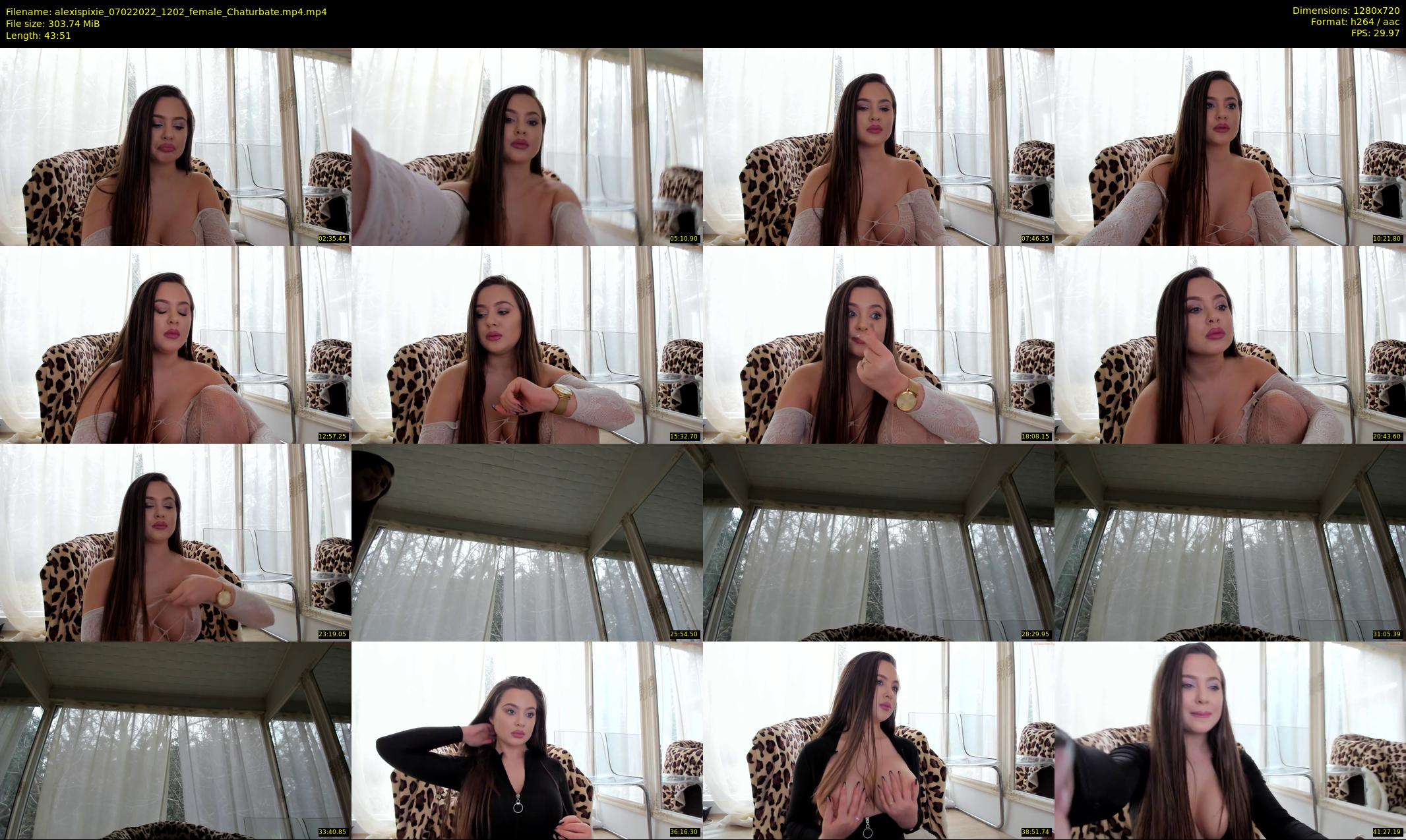 alexispixie — 44 minute Chaturbate female cam show recording, 720p, Feb 7, 2022