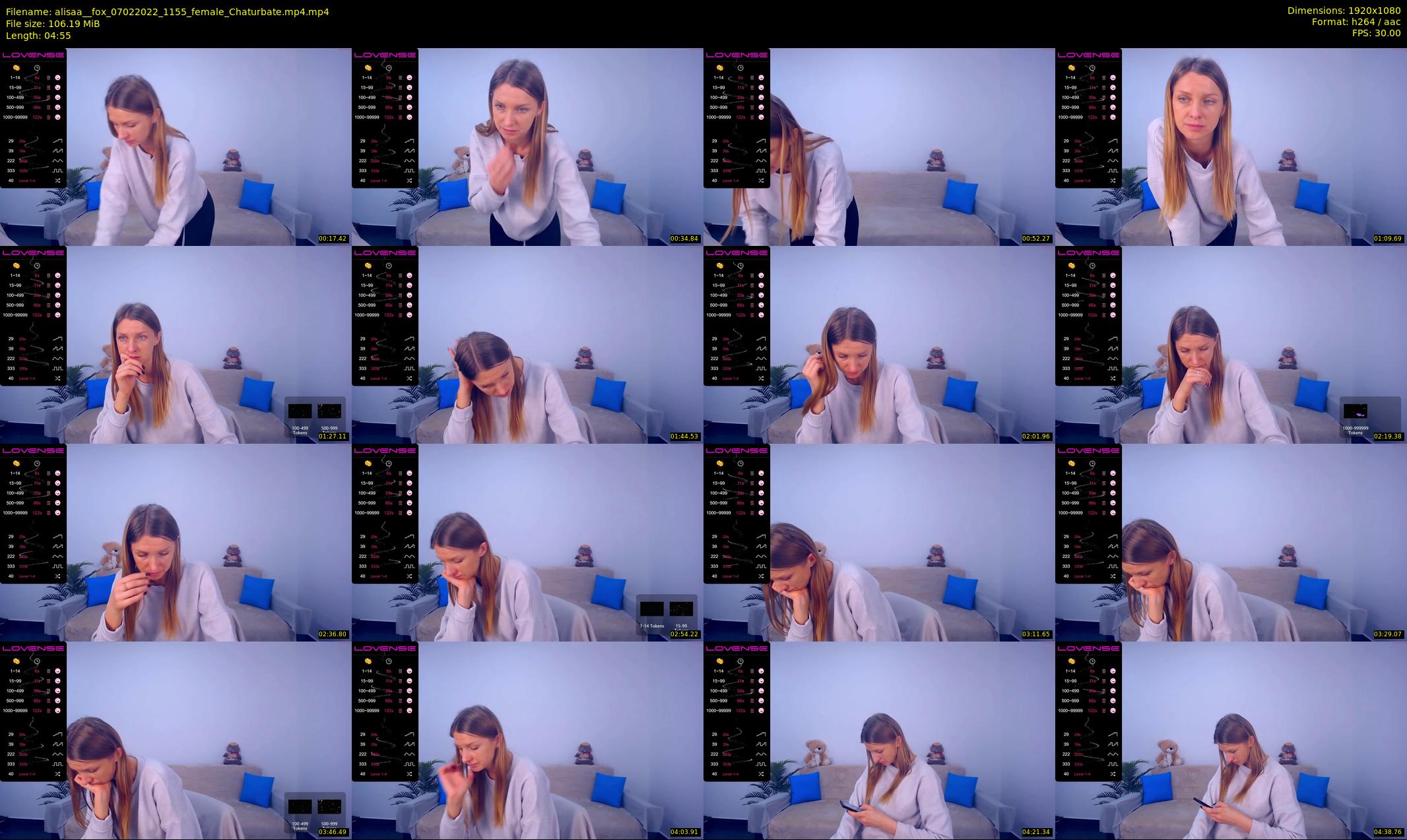 alisaa__fox — 5 minute Chaturbate female cam show recording, 1080p, Feb 7, 2022