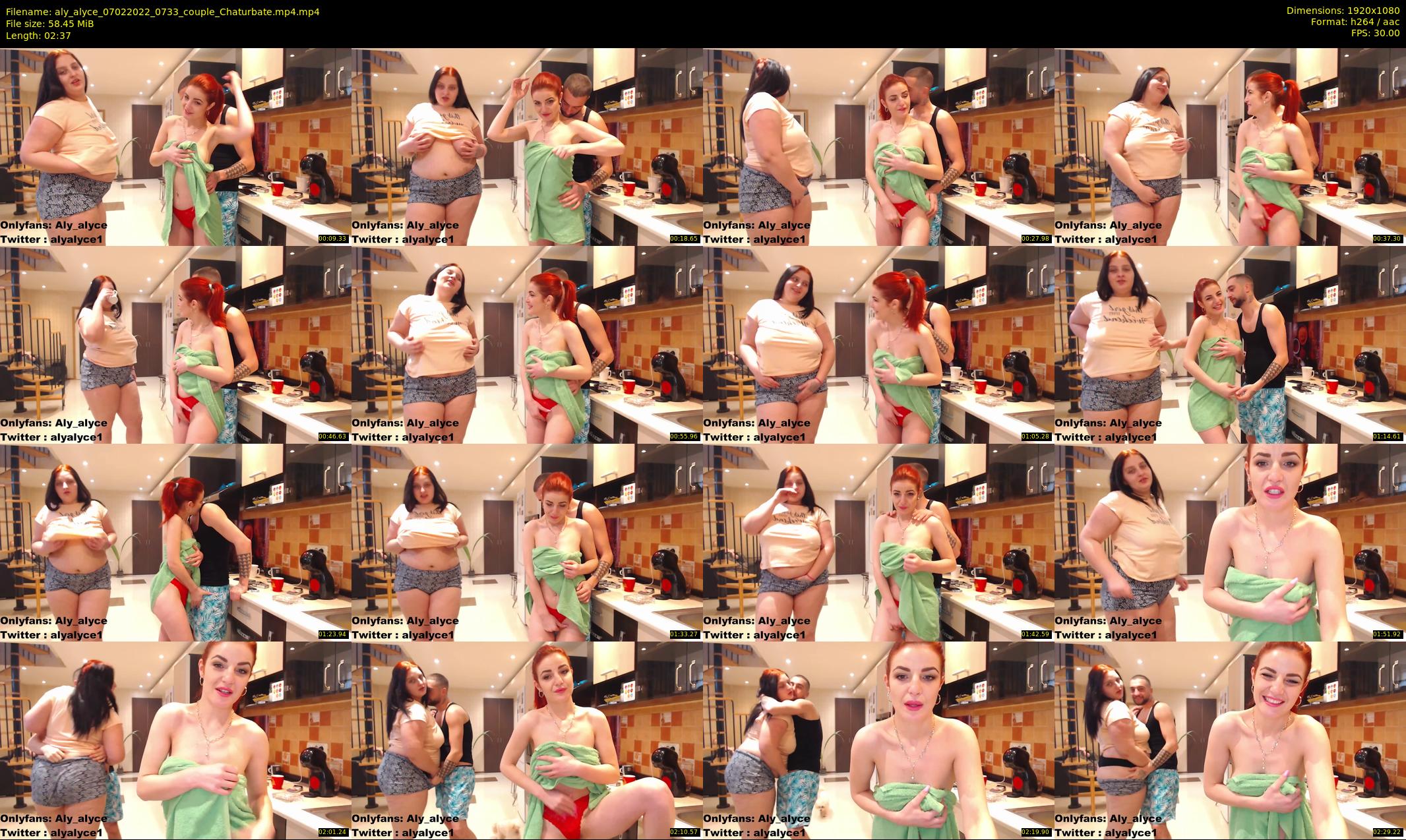 aly_alyce — 3 minute Chaturbate female cam show recording, 1080p, Feb 7, 2022