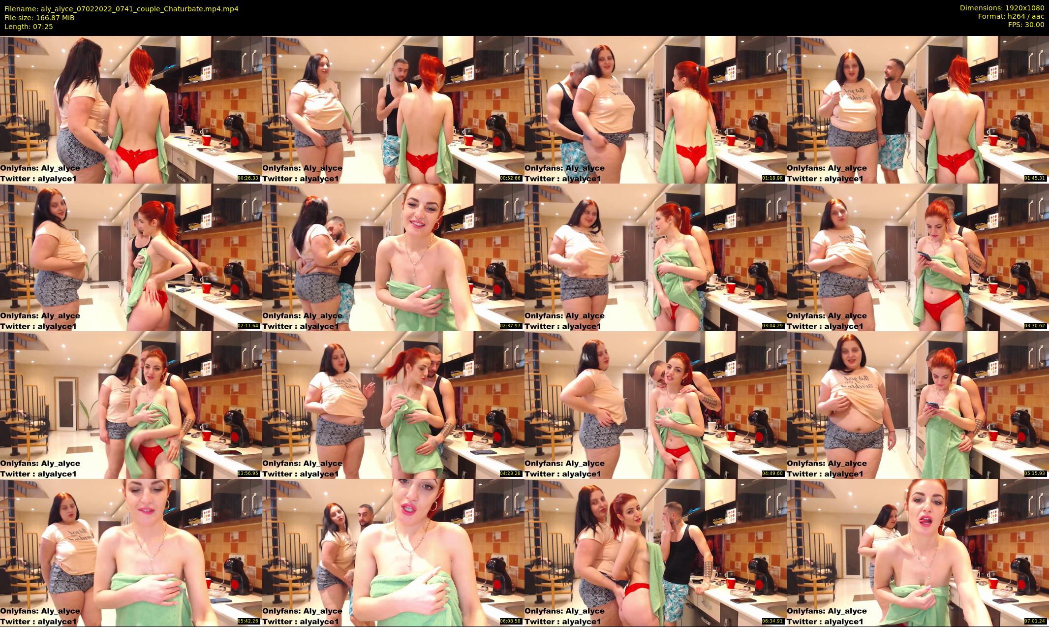 aly_alyce — 8 minute Chaturbate female cam show recording, 1080p, Feb 7, 2022