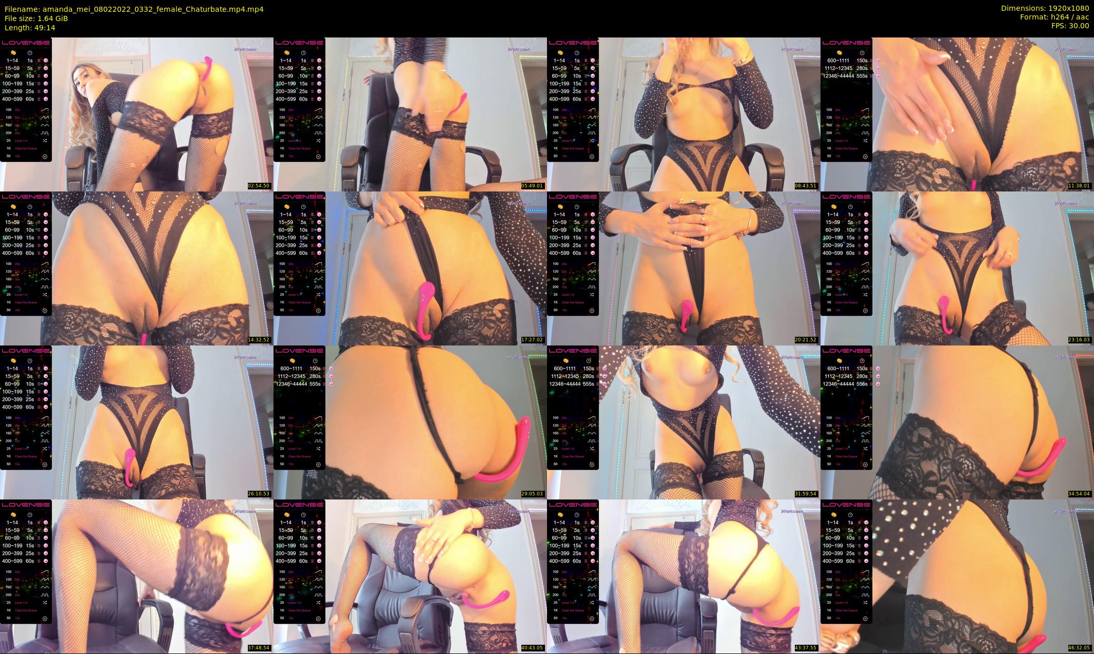 amanda_mei — 50 minute Chaturbate female cam show recording, 1080p, Feb 8, 2022