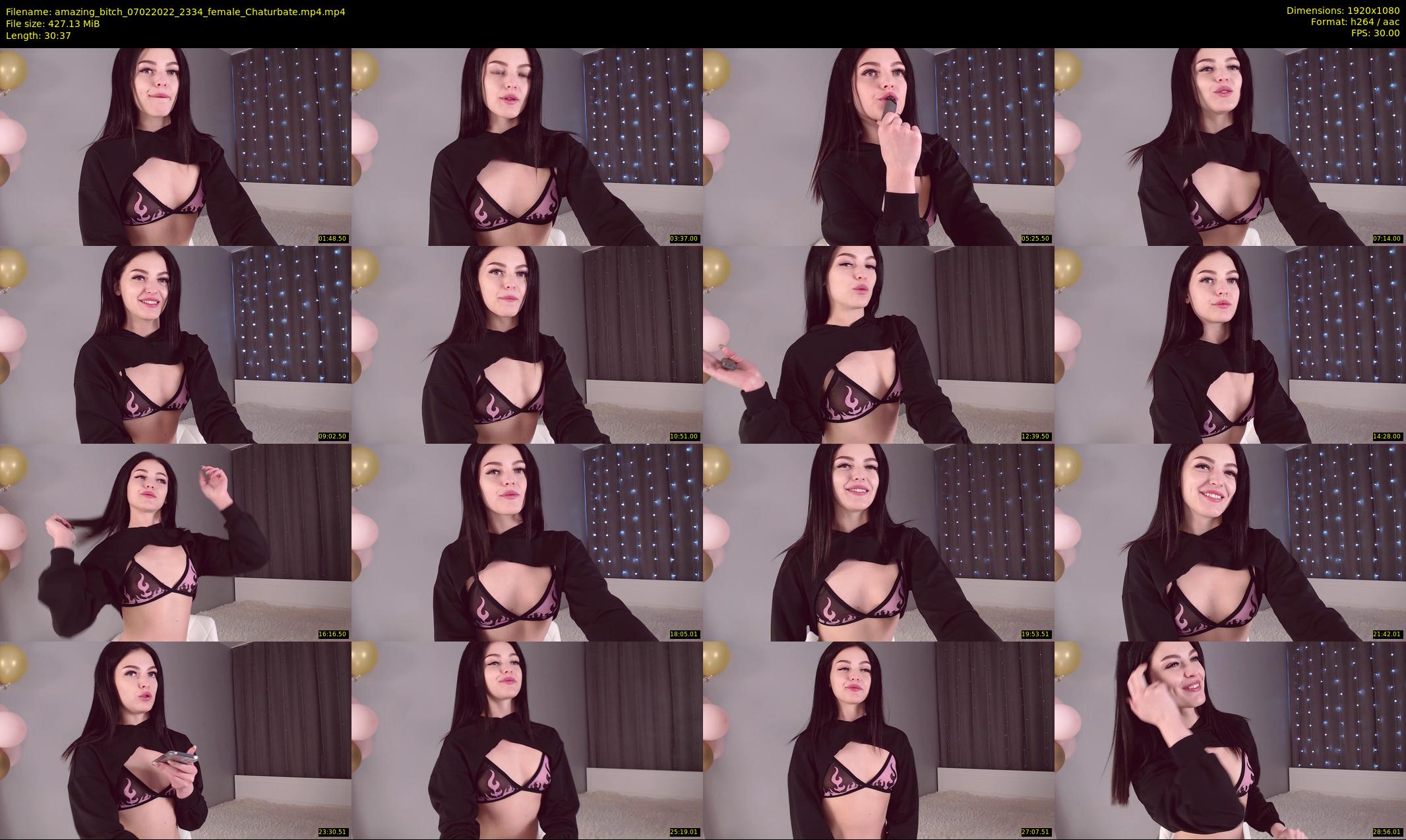amazing_bitch — 31 minute Chaturbate female cam show recording, 1080p, Feb 7, 2022