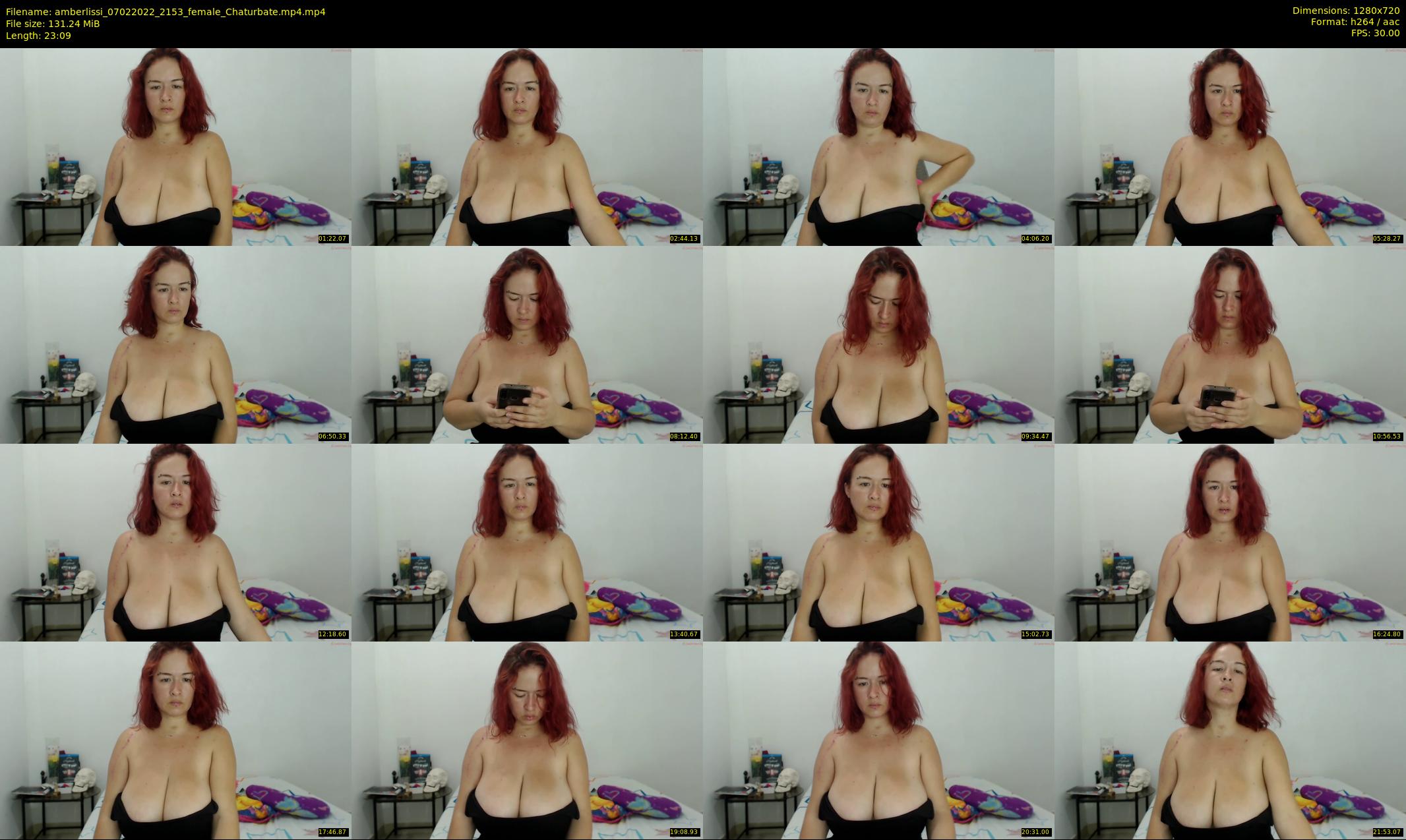 amberlissi — 24 minute Chaturbate female cam show recording, 720p, Feb 7, 2022