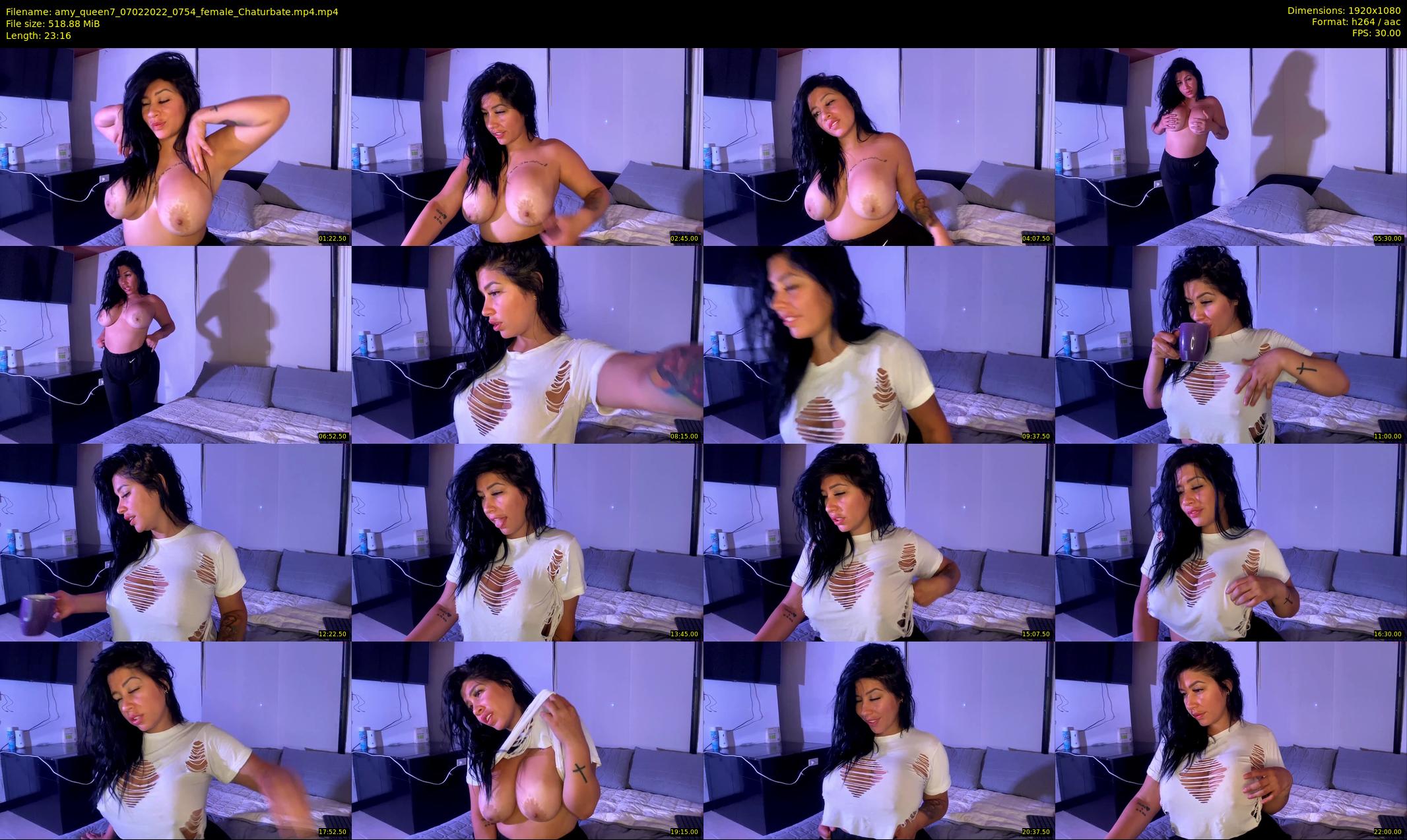amy_queen7 — 24 minute Chaturbate female cam show recording, 1080p, Feb 7, 2022