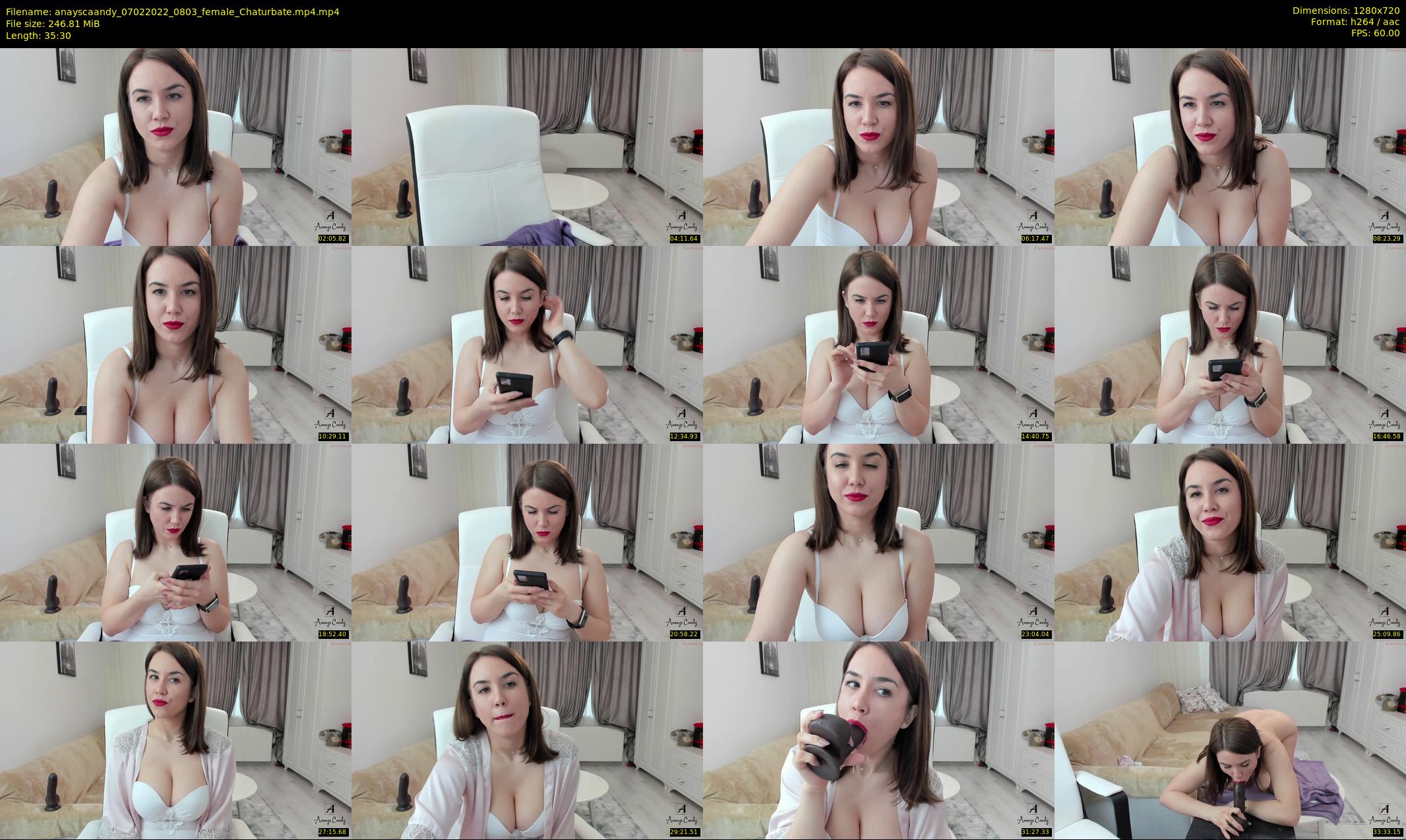 anayscaandy — 36 minute Chaturbate female cam show recording, 720p, Feb 7, 2022
