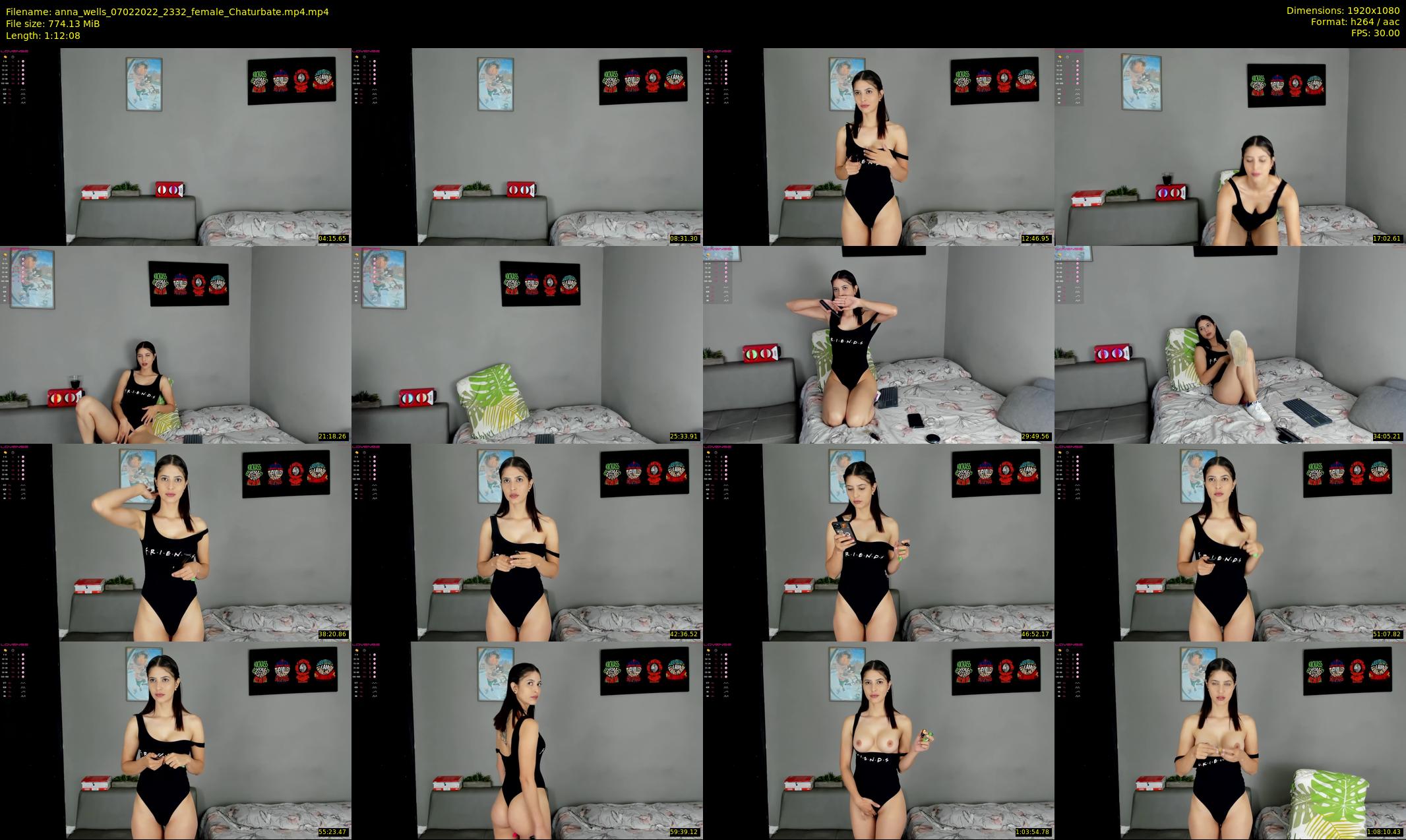 anna_wells — 73 minute Chaturbate female cam show recording, 1080p, Feb 7, 2022