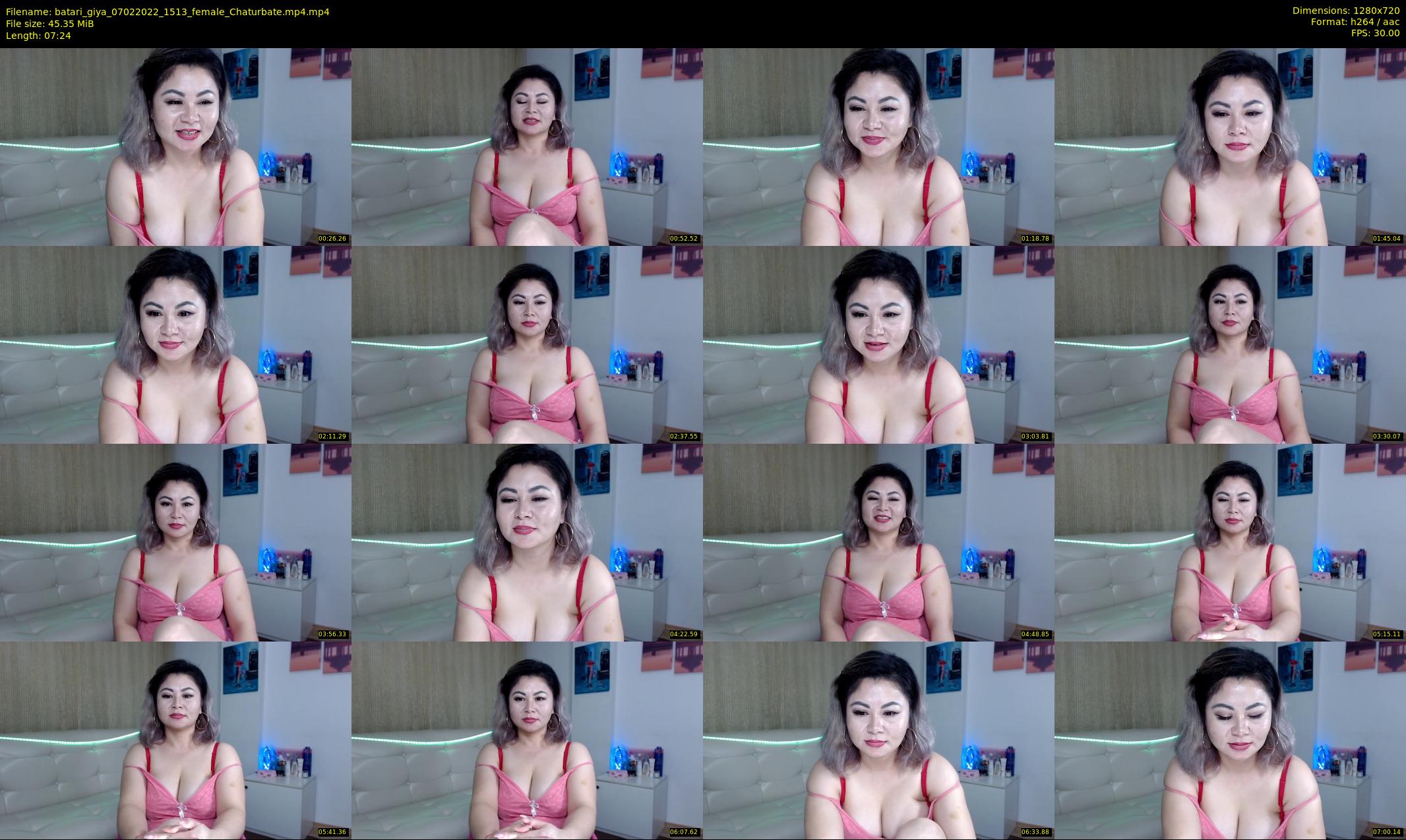 batari_giya — 8 minute Chaturbate female cam show recording, 720p, Feb 7, 2022