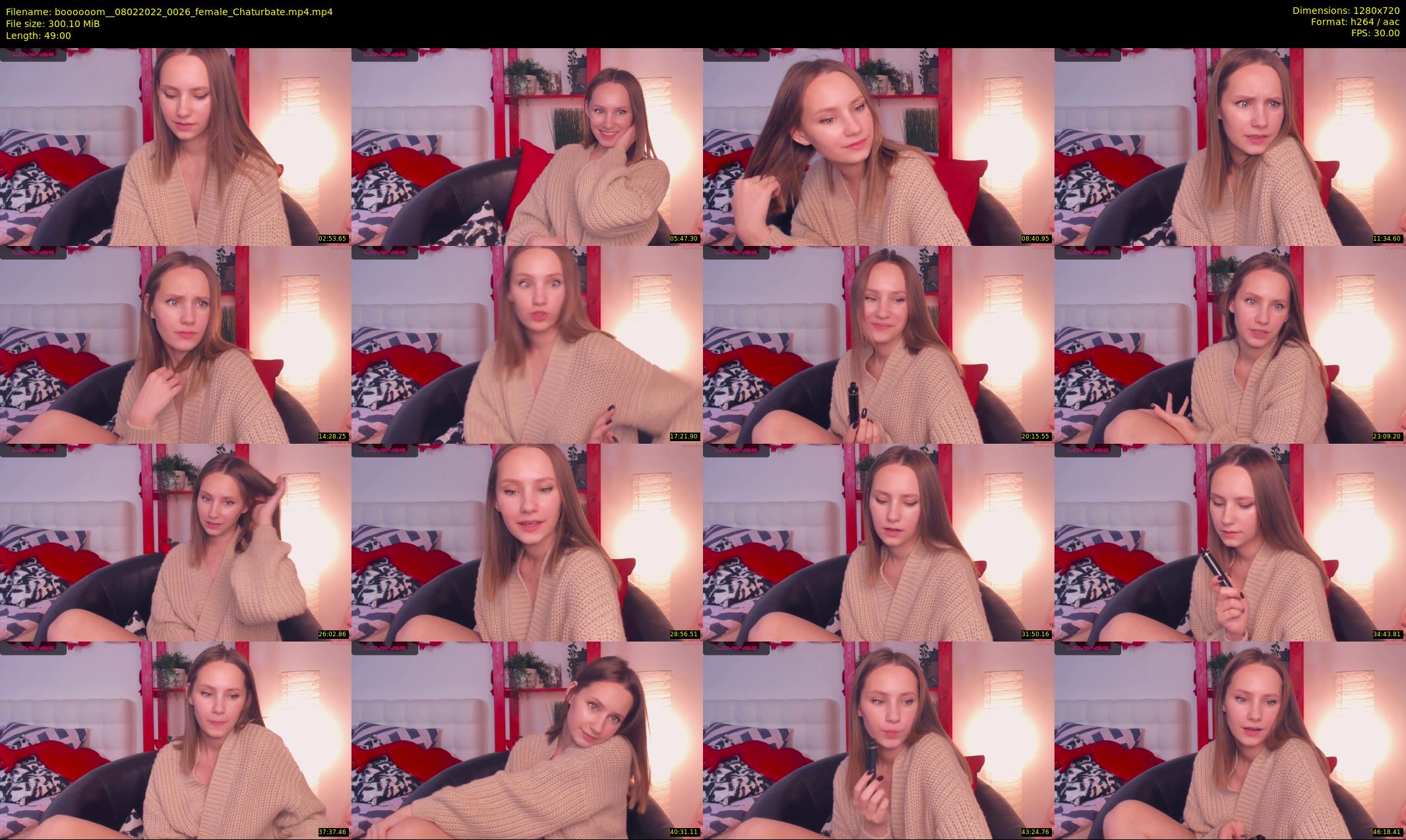 boooooom_ — 49 minute Chaturbate female cam show recording, 720p, Feb 8, 2022