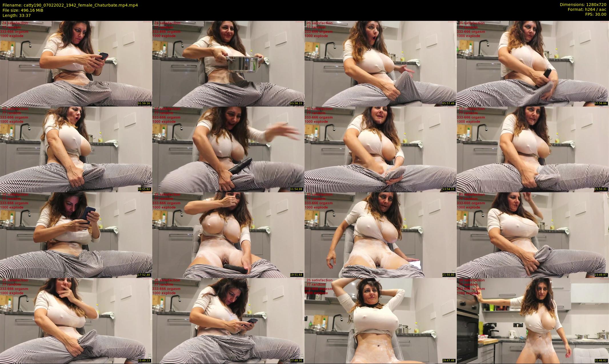 catty190 — 34 minute Chaturbate female cam show recording, 720p, Feb 7, 2022