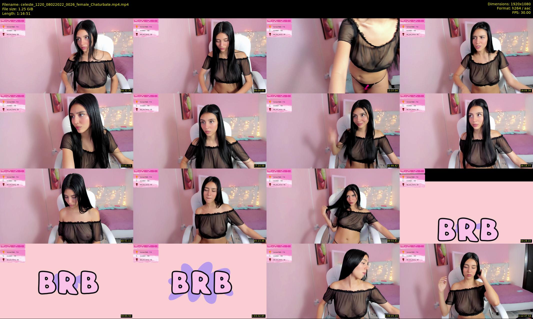 celeste_1220 — 77 minute Chaturbate female cam show recording, 1080p, Feb 8, 2022
