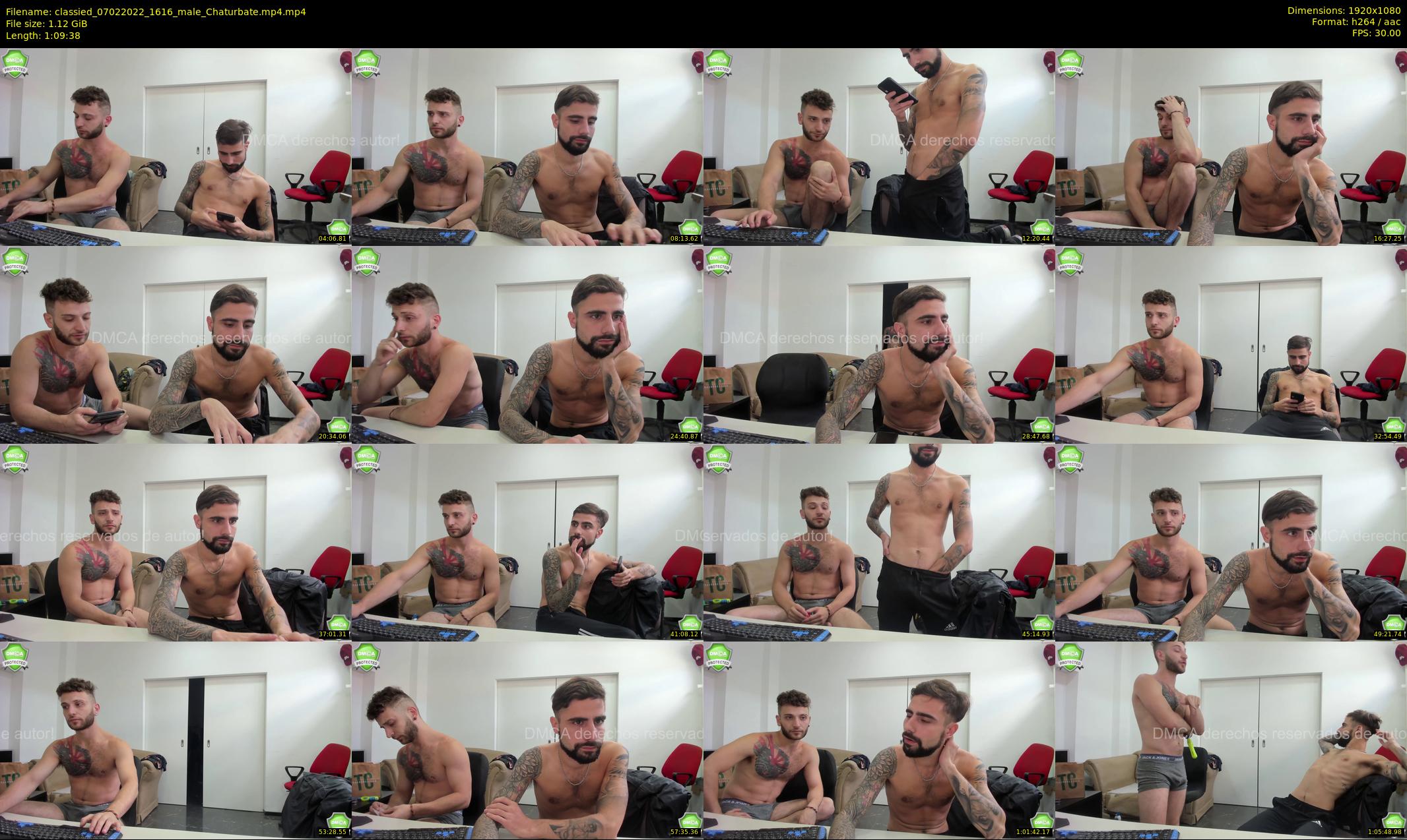 classied — 70 minute Chaturbate male cam show recording, 1080p, Feb 7, 2022
