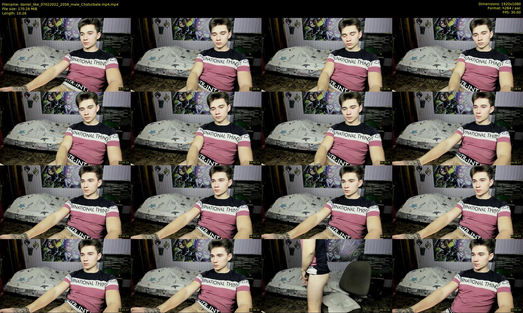 daniel_like — 11 minute Chaturbate male cam show recording, 1080p, Feb 7, 2022