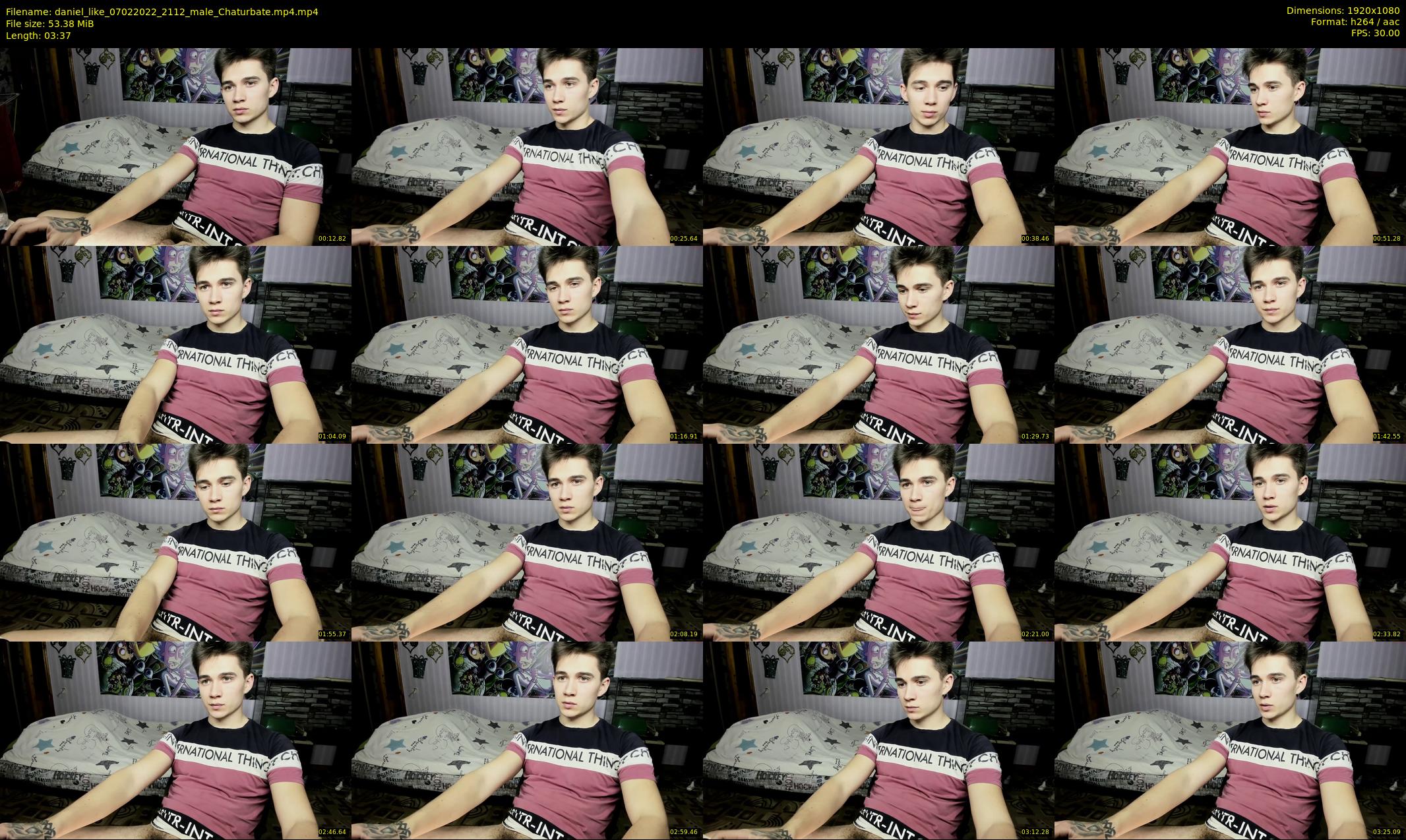 daniel_like — 4 minute Chaturbate male cam show recording, 1080p, Feb 7, 2022