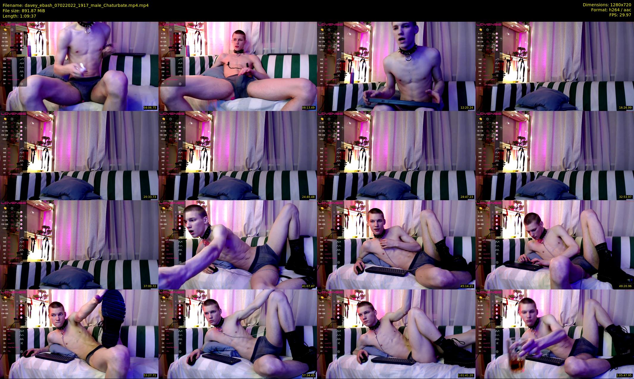 davey_ebash — 70 minute Chaturbate male cam show recording, 720p, Feb 7, 2022
