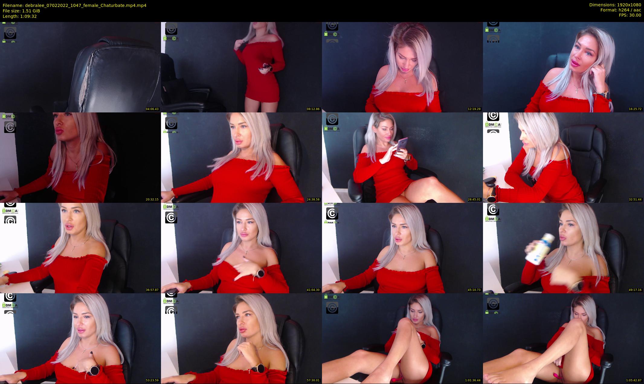 debralee — 70 minute Chaturbate female cam show recording, 1080p, Feb 7, 2022
