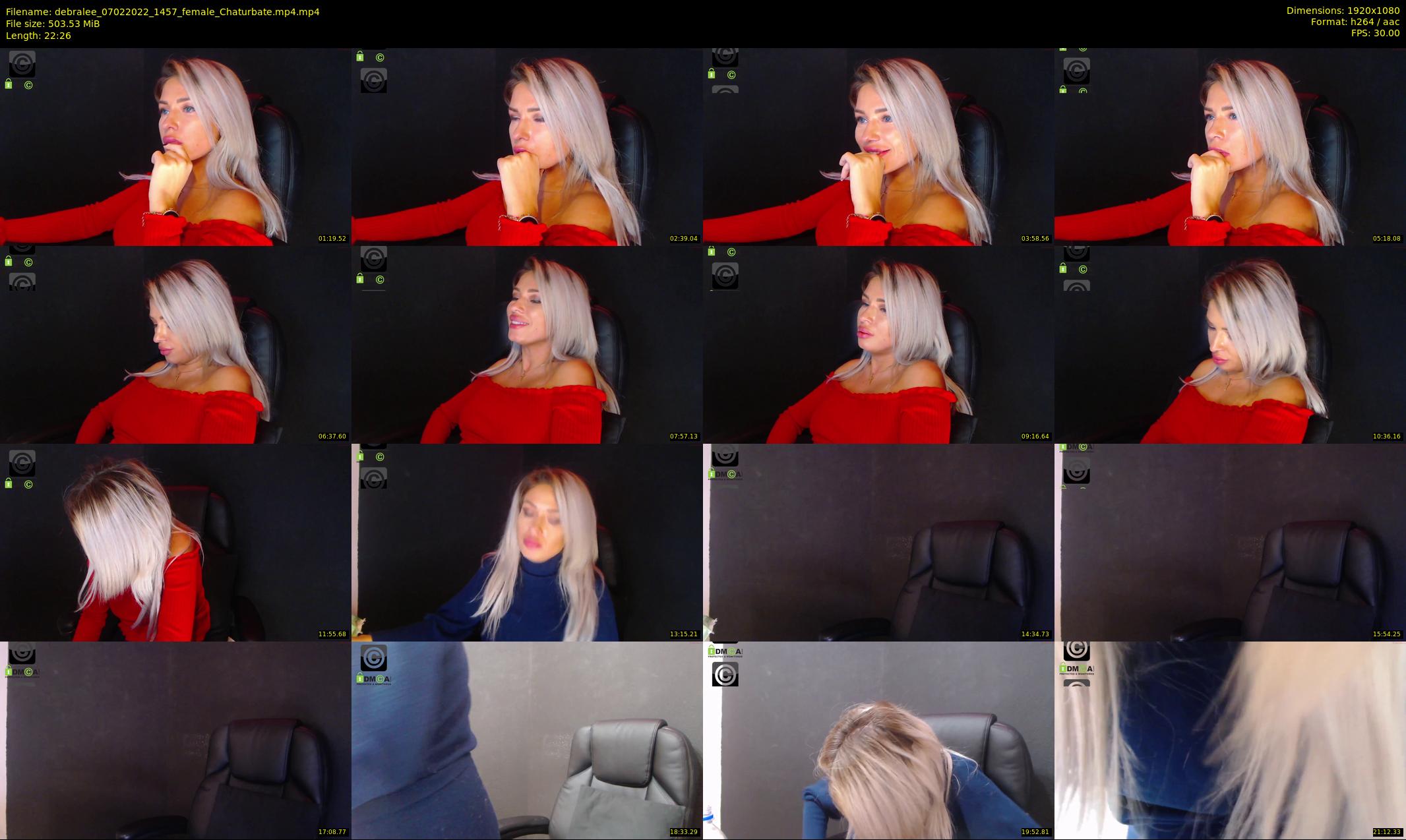 debralee — 23 minute Chaturbate female cam show recording, 1080p, Feb 7, 2022