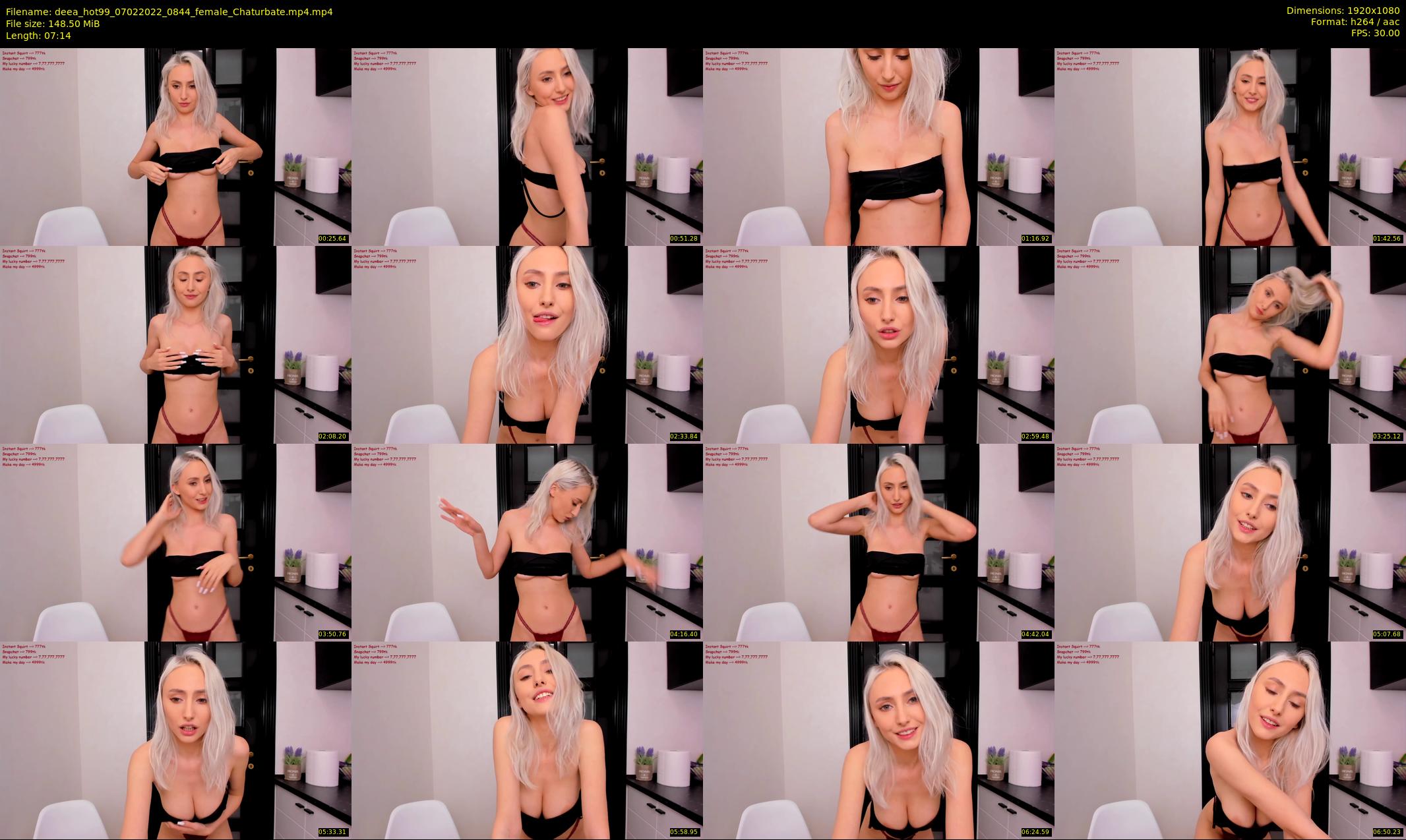 deea_hot99 — 8 minute Chaturbate female cam show recording, 1080p, Feb 7, 2022