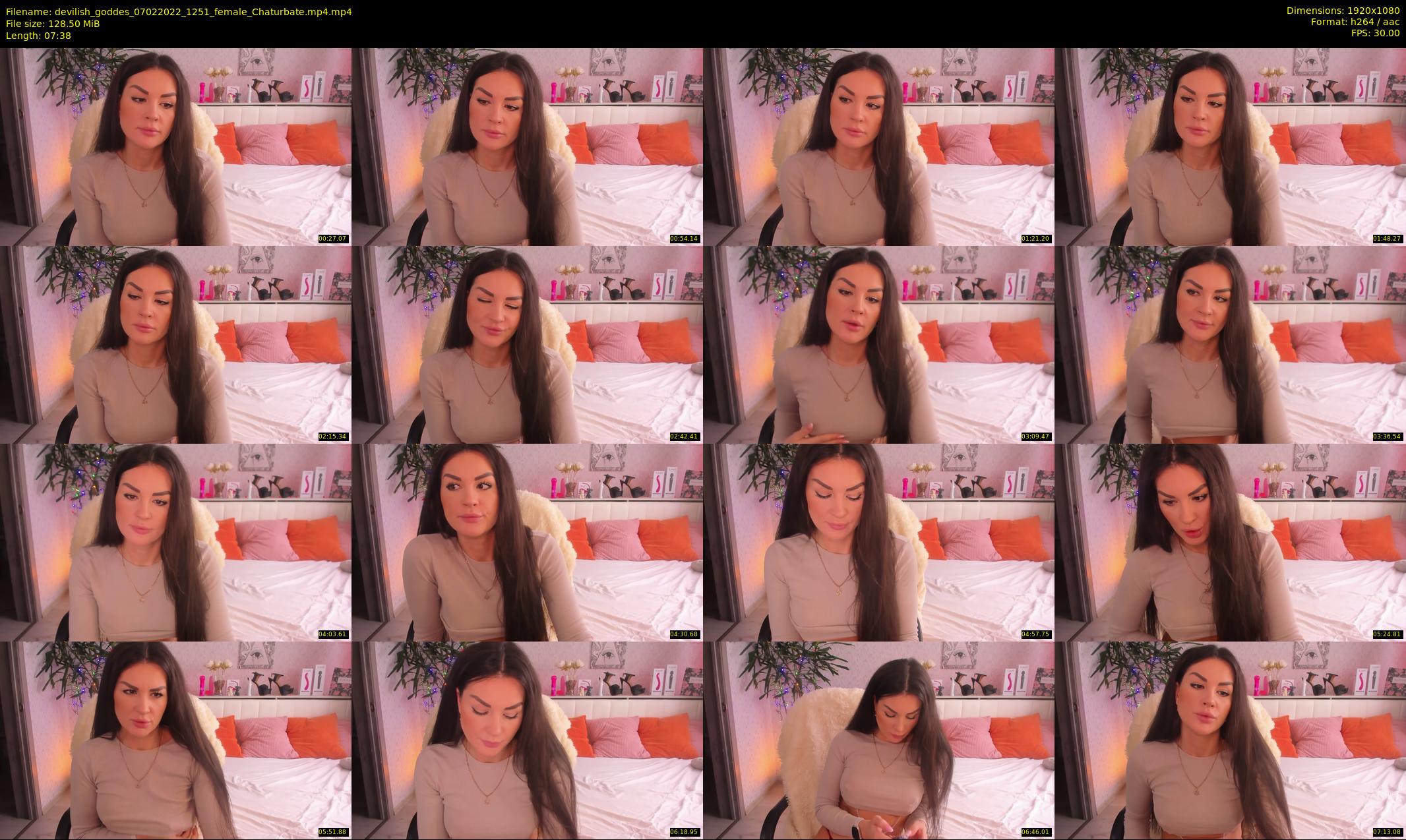 devilish_goddes — 8 minute Chaturbate female cam show recording, 1080p, Feb 7, 2022