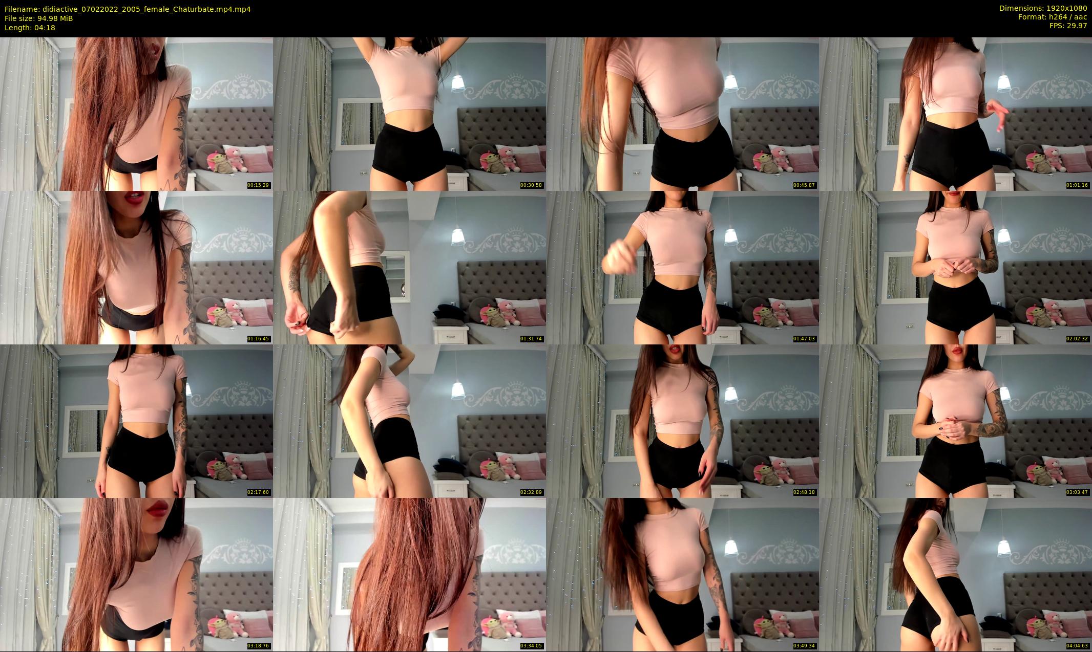didiactive — 5 minute Chaturbate female cam show recording, 1080p, Feb 7, 2022