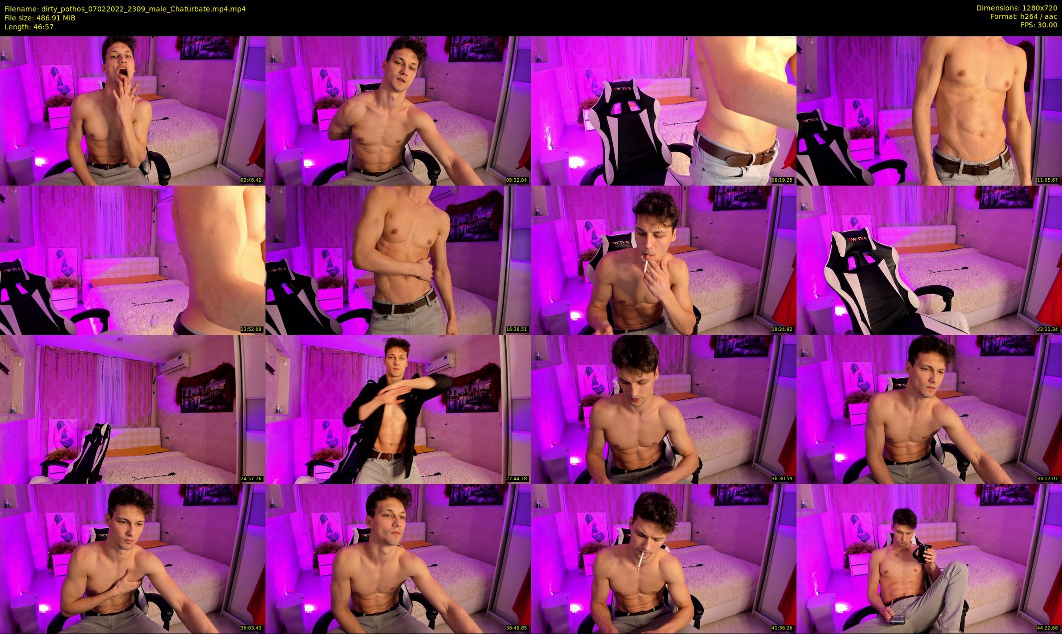 dirty_pothos — 47 minute Chaturbate male cam show recording, 720p, Feb 7, 2022