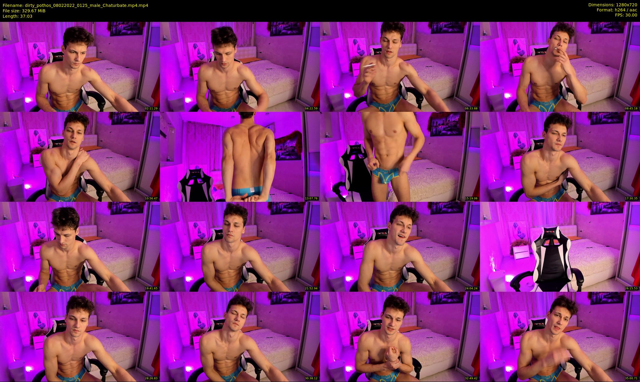 dirty_pothos — 38 minute Chaturbate male cam show recording, 720p, Feb 8, 2022