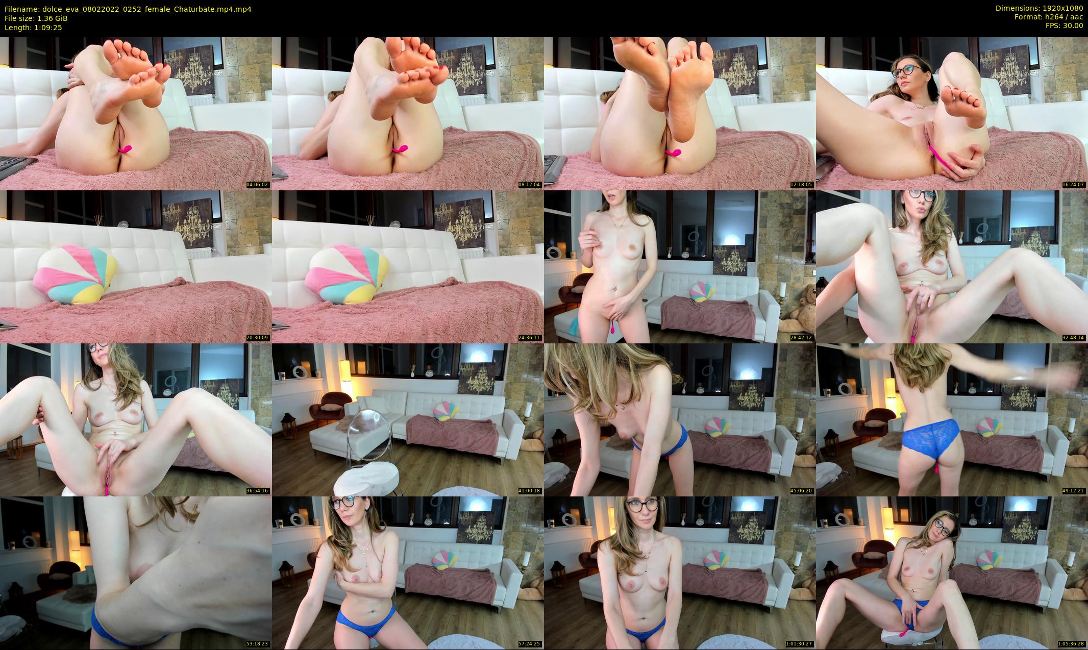 dolce_eva — 70 minute Chaturbate female cam show recording, 1080p, Feb 8, 2022
