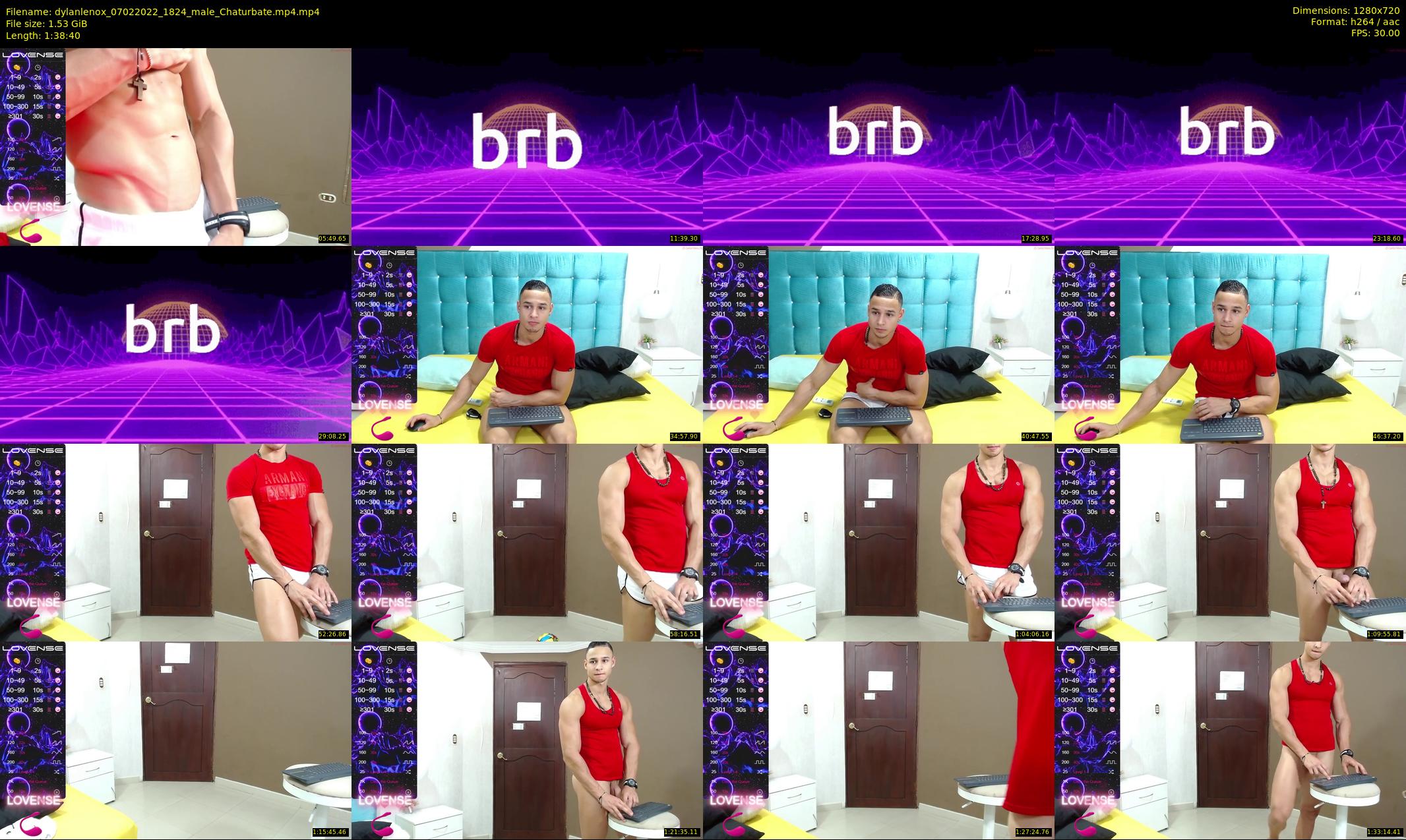 dylanlenox — 99 minute Chaturbate male cam show recording, 720p, Feb 7, 2022