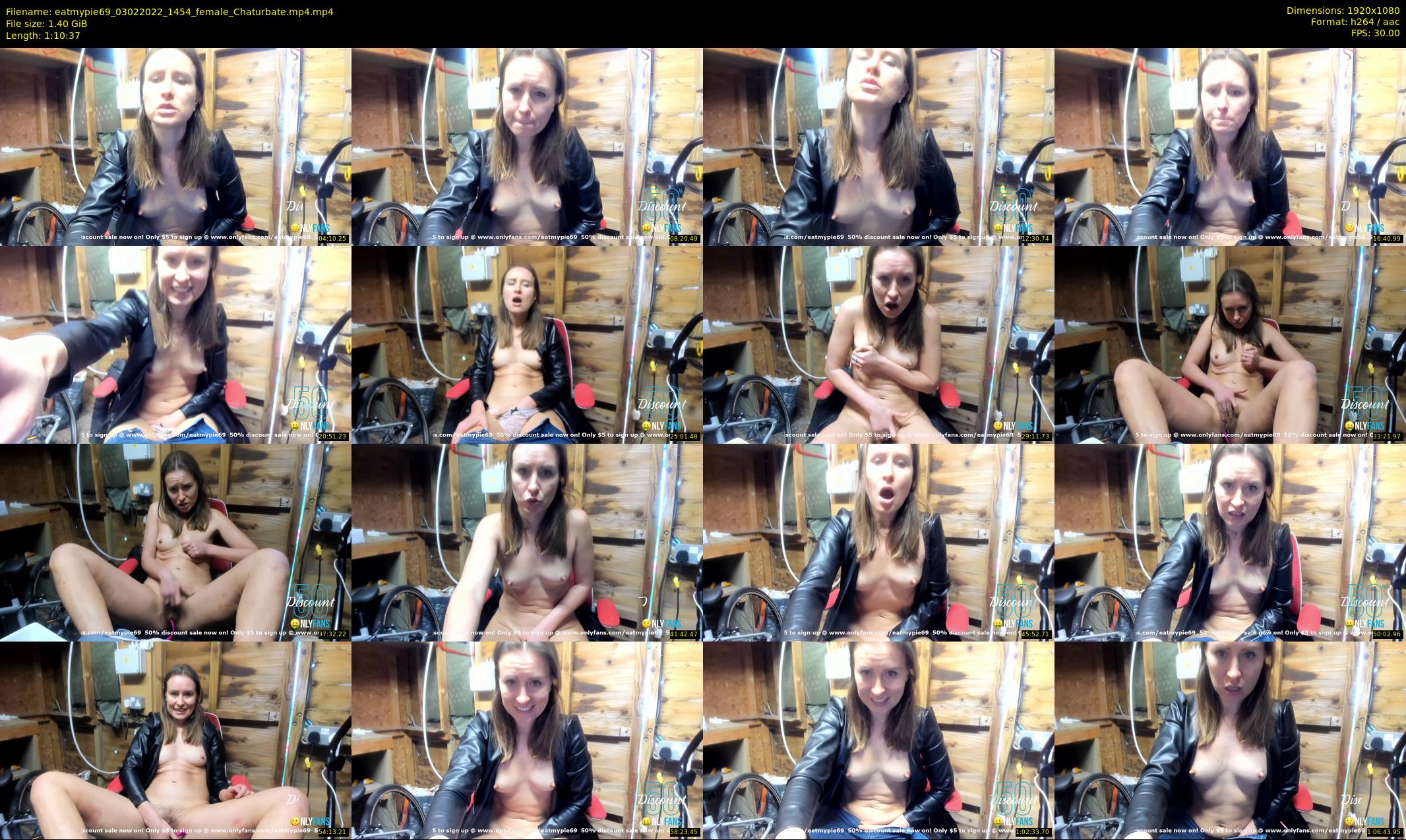 eatmypie69 — 71 minute Chaturbate female cam show recording, 1080p, Feb 3, 2022