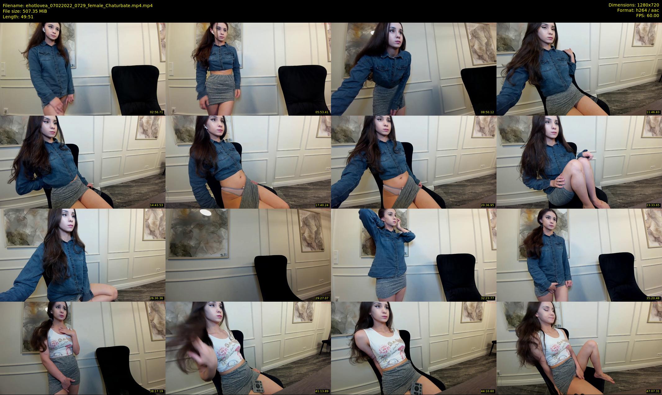 ehotlovea — 50 minute Chaturbate female cam show recording, 720p, Feb 7, 2022