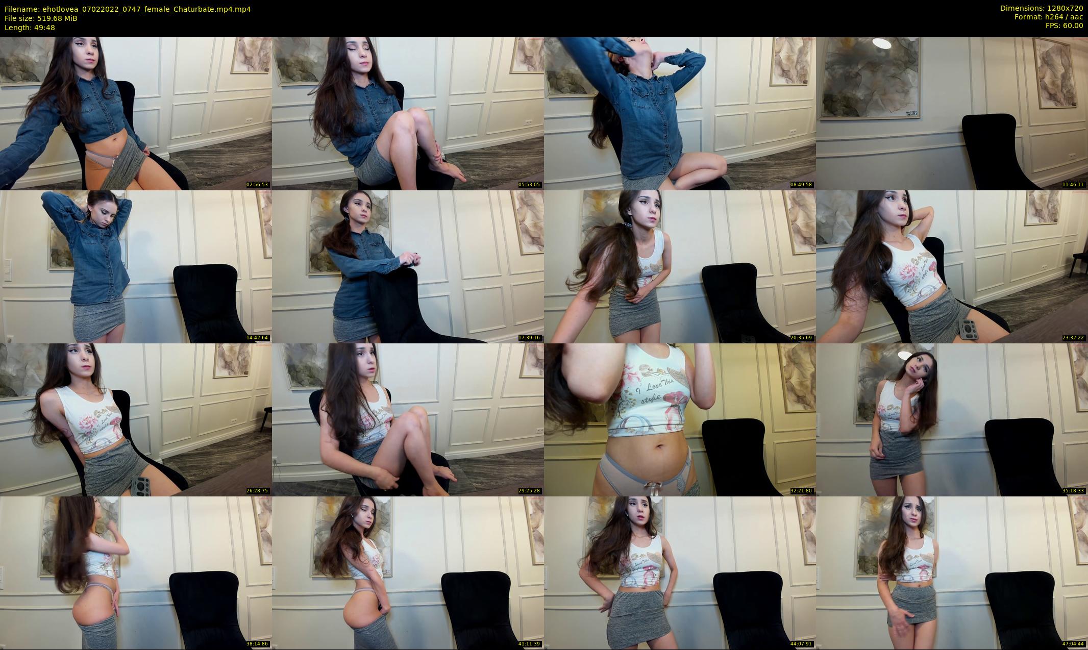 ehotlovea — 50 minute Chaturbate female cam show recording, 720p, Feb 7, 2022