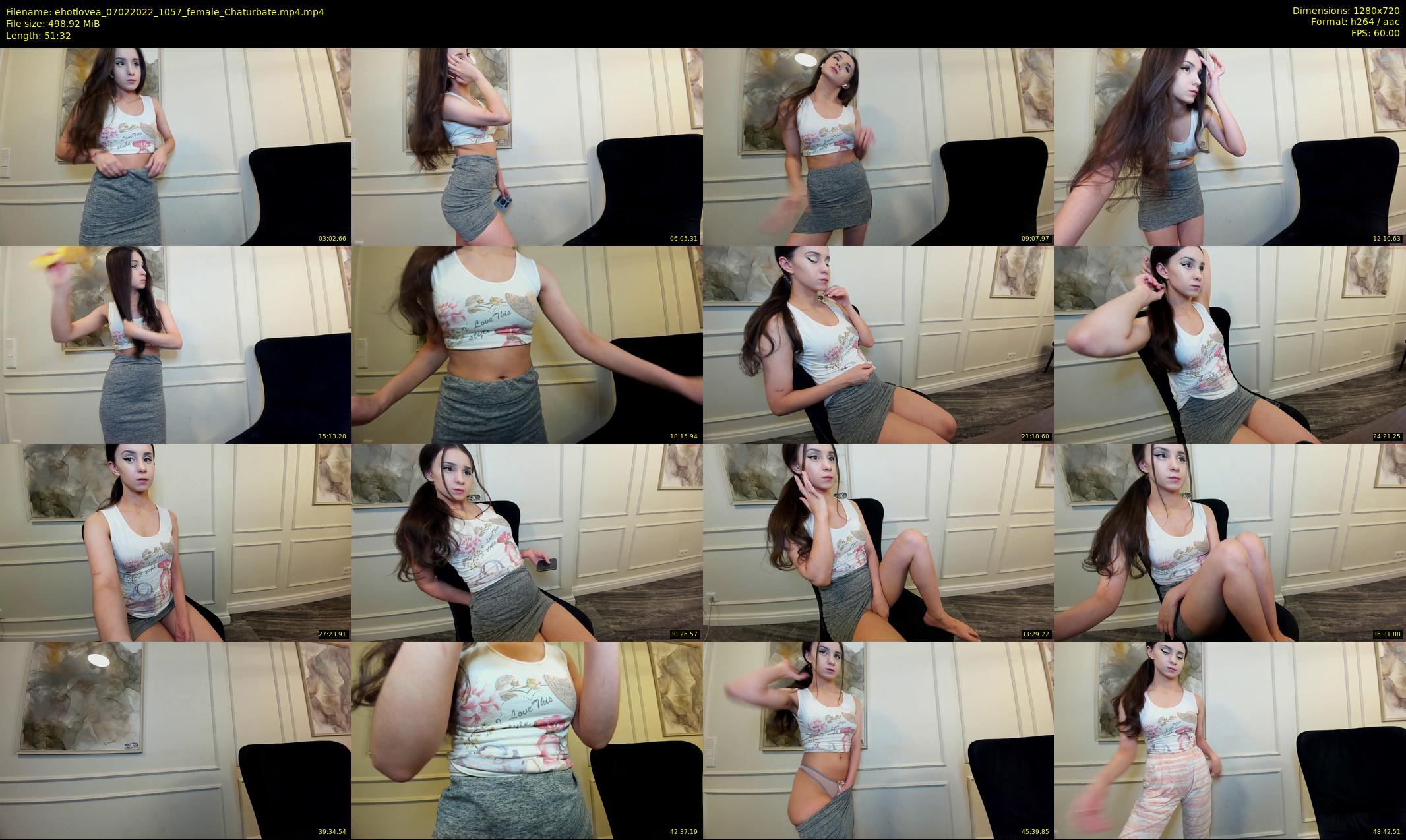 ehotlovea — 52 minute Chaturbate female cam show recording, 720p, Feb 7, 2022