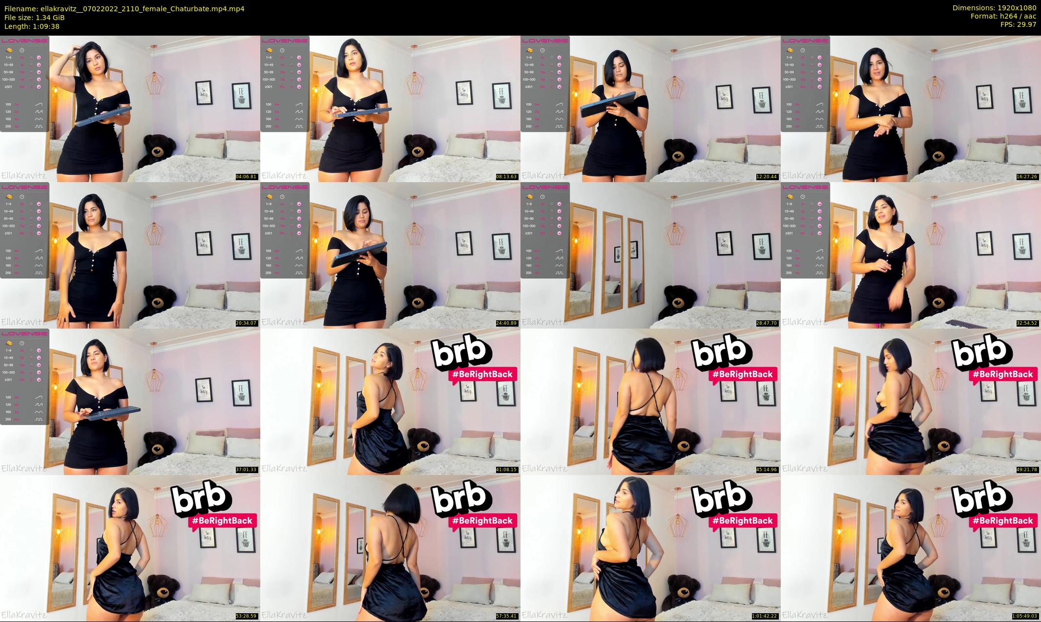 ellakravitz_ — 70 minute Chaturbate female cam show recording, 1080p, Feb 7, 2022