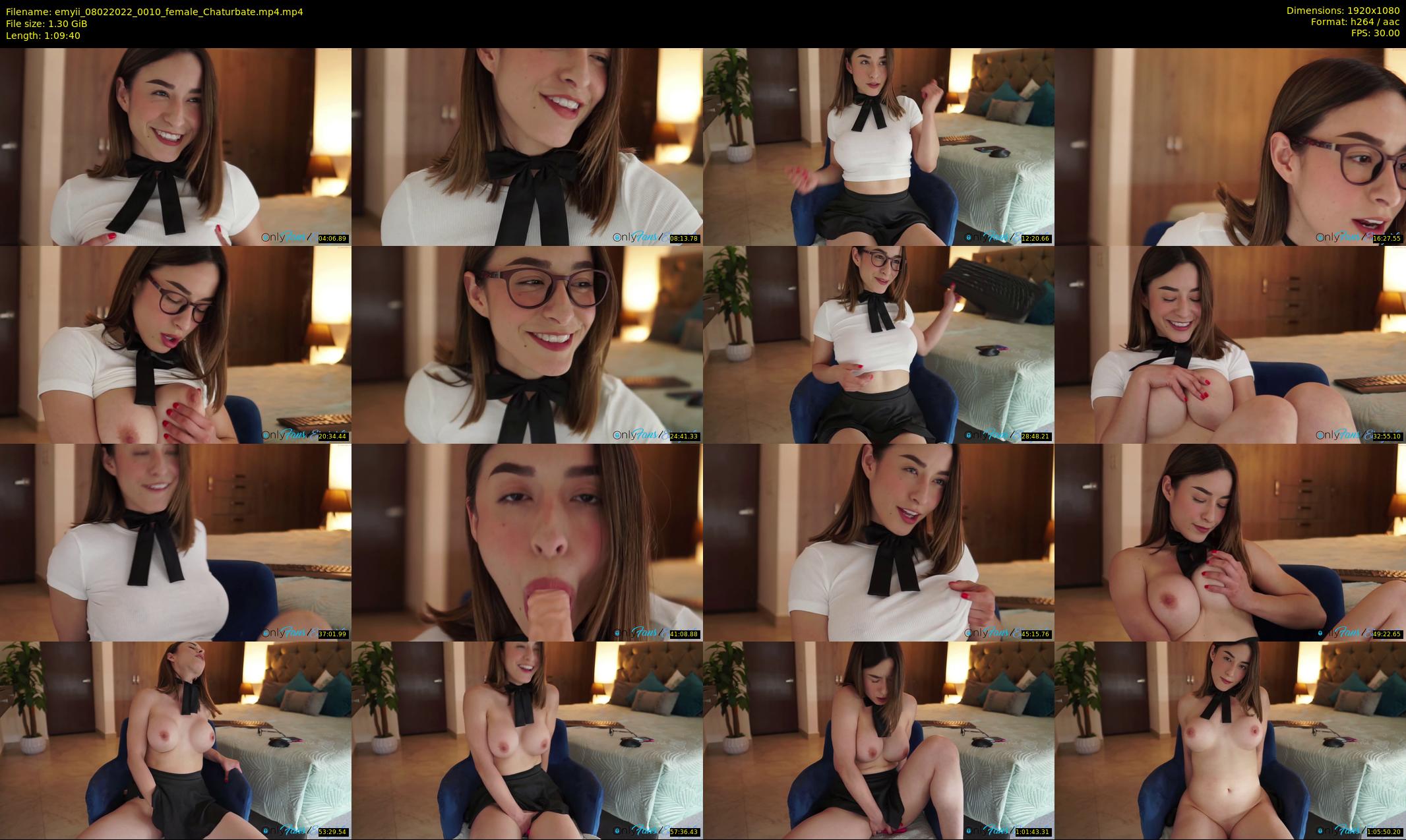 emyii — 70 minute Chaturbate female cam show recording, 1080p, Feb 8, 2022