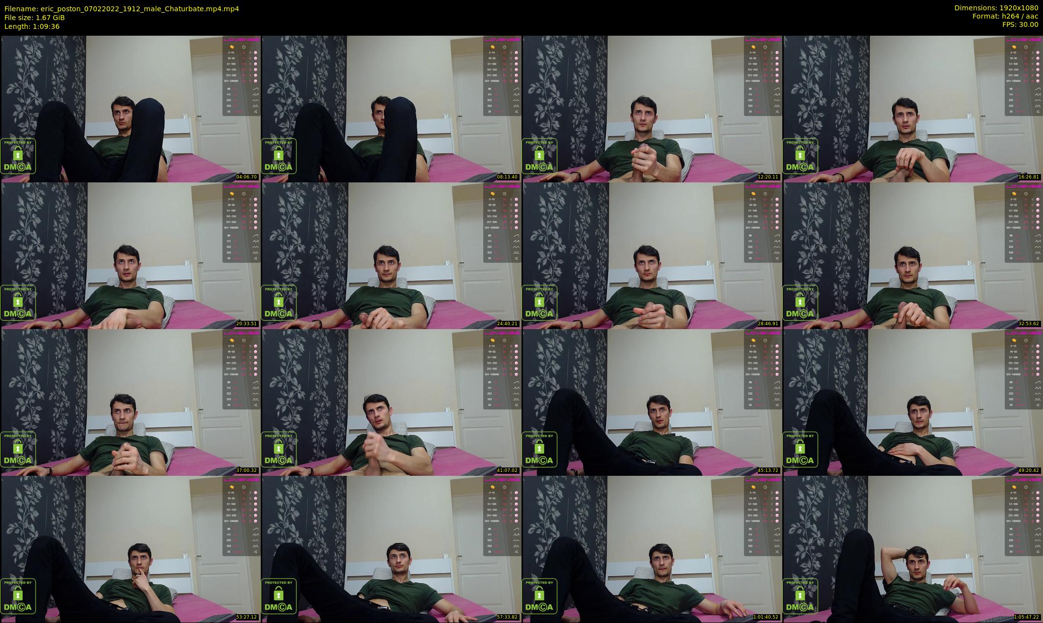 eric_poston — 70 minute Chaturbate male cam show recording, 1080p, Feb 7, 2022