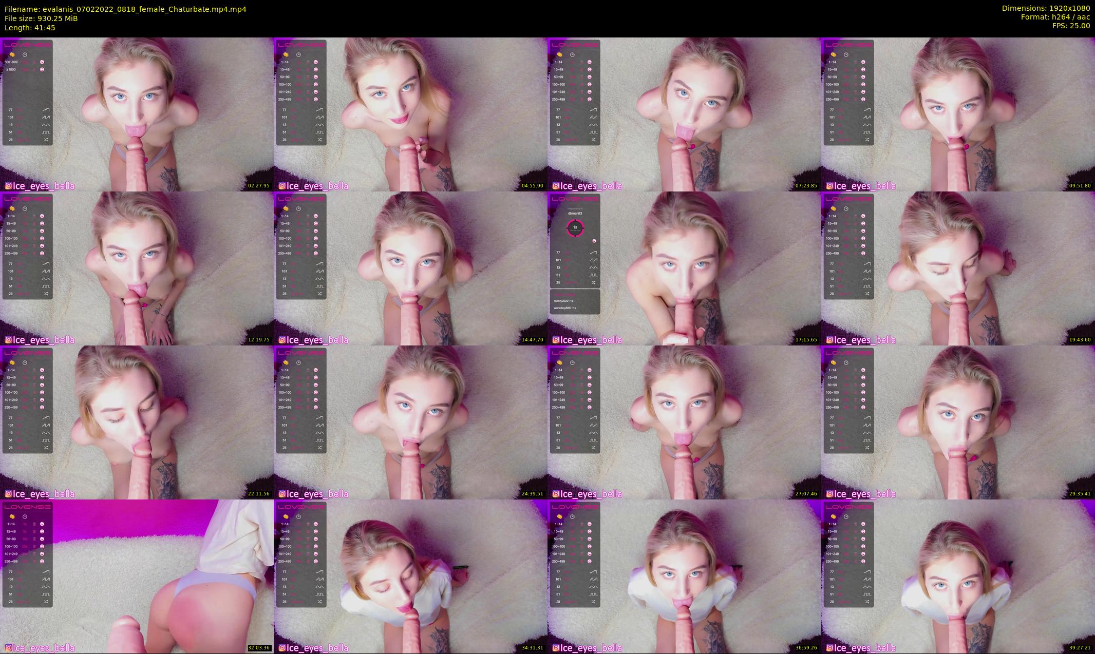 evalanis — 42 minute Chaturbate couple cam show recording, 1080p, Feb 7, 2022