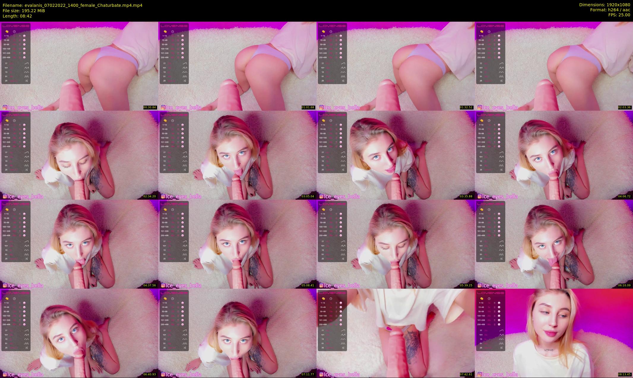 evalanis — 9 minute Chaturbate couple cam show recording, 1080p, Feb 7, 2022