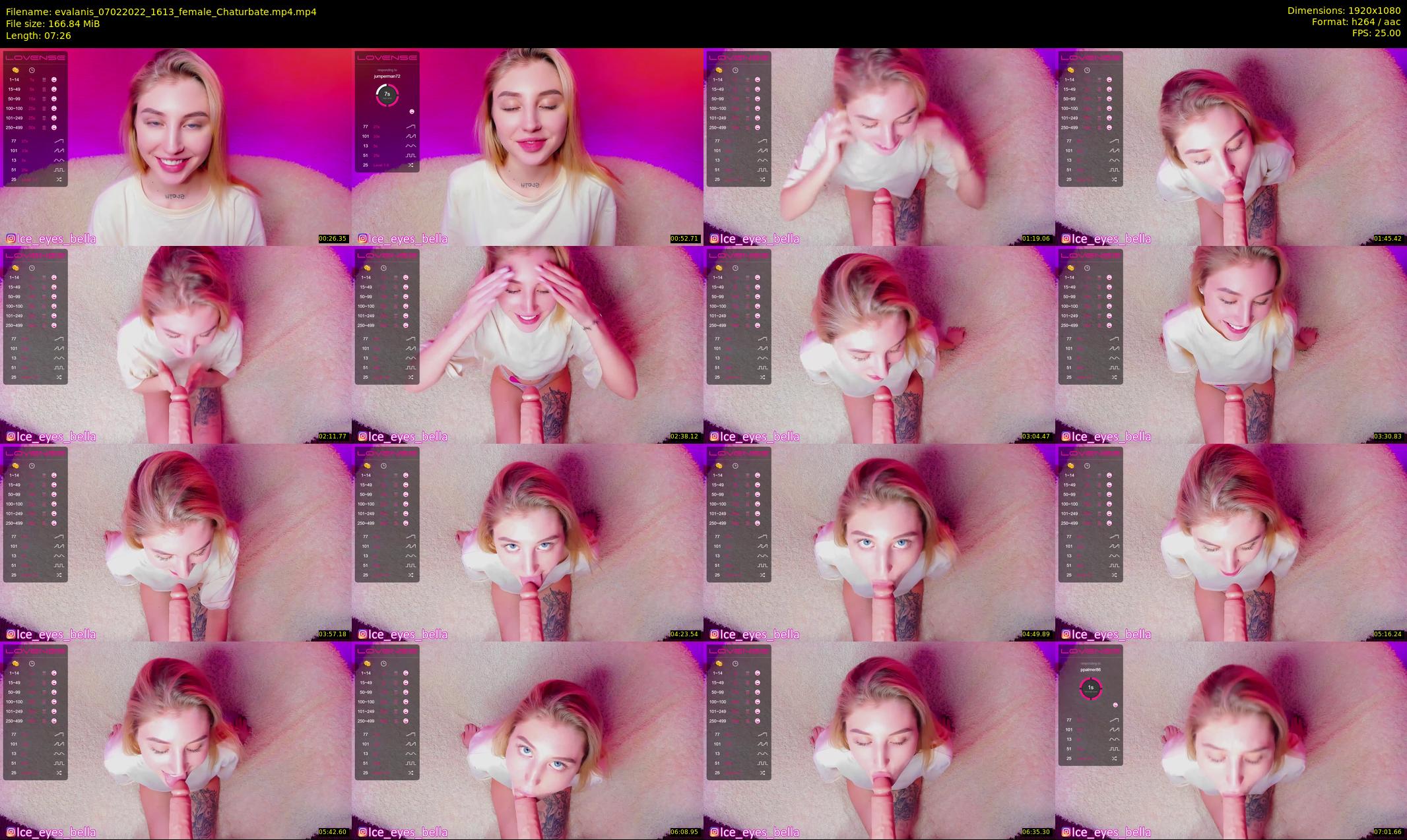 evalanis — 8 minute Chaturbate couple cam show recording, 1080p, Feb 7, 2022