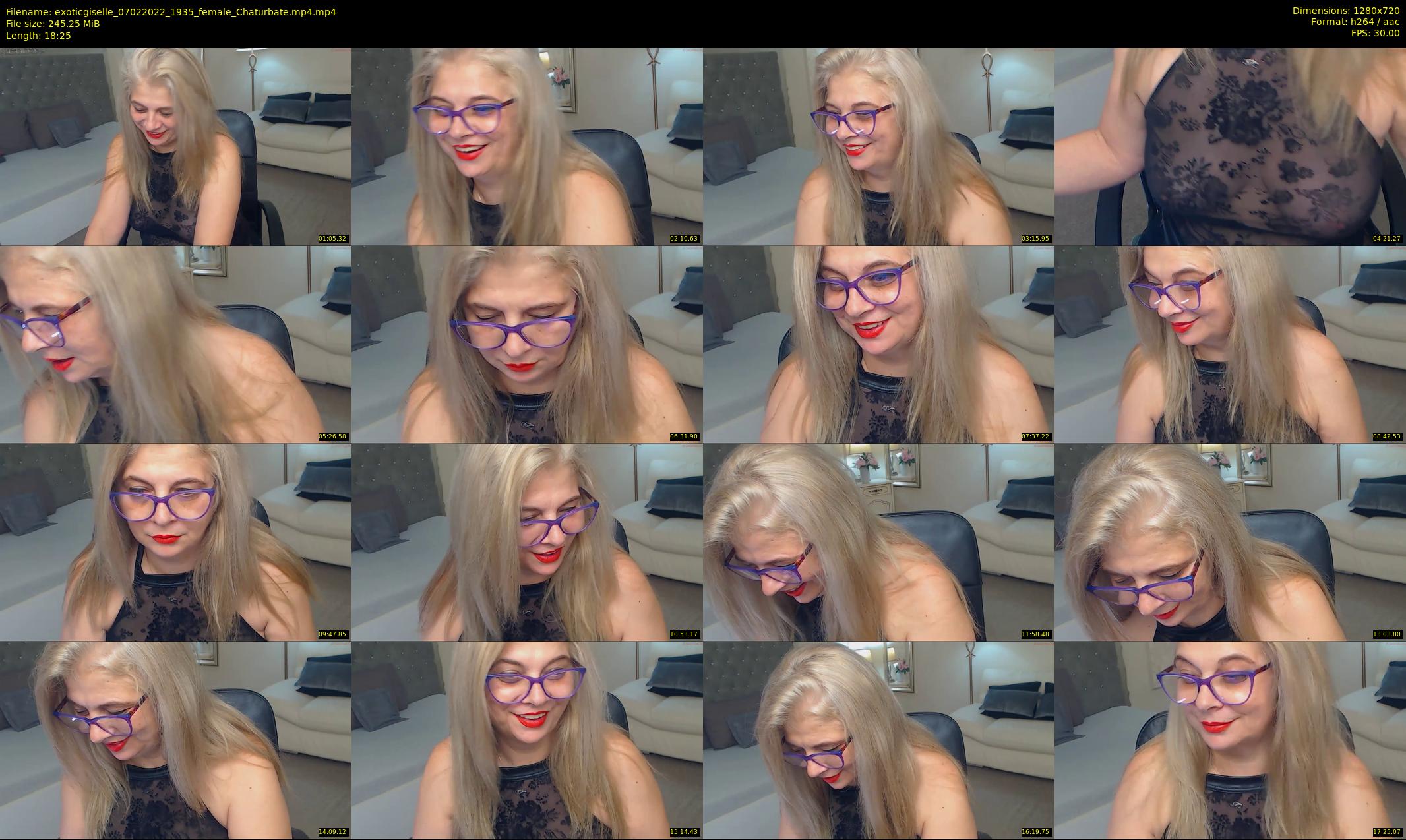 exoticgiselle — 19 minute Chaturbate female cam show recording, 720p, Feb 7, 2022