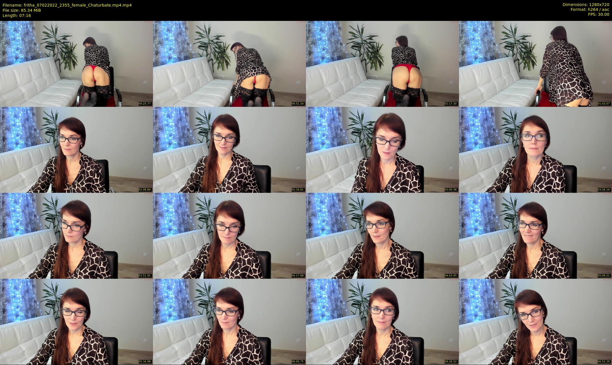 fritha — 8 minute Chaturbate female cam show recording, 720p, Feb 7, 2022