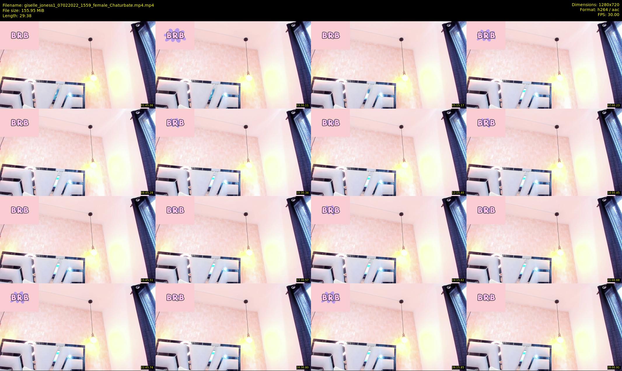 giselle_joness1 — 30 minute Chaturbate female cam show recording, 720p, Feb 7, 2022