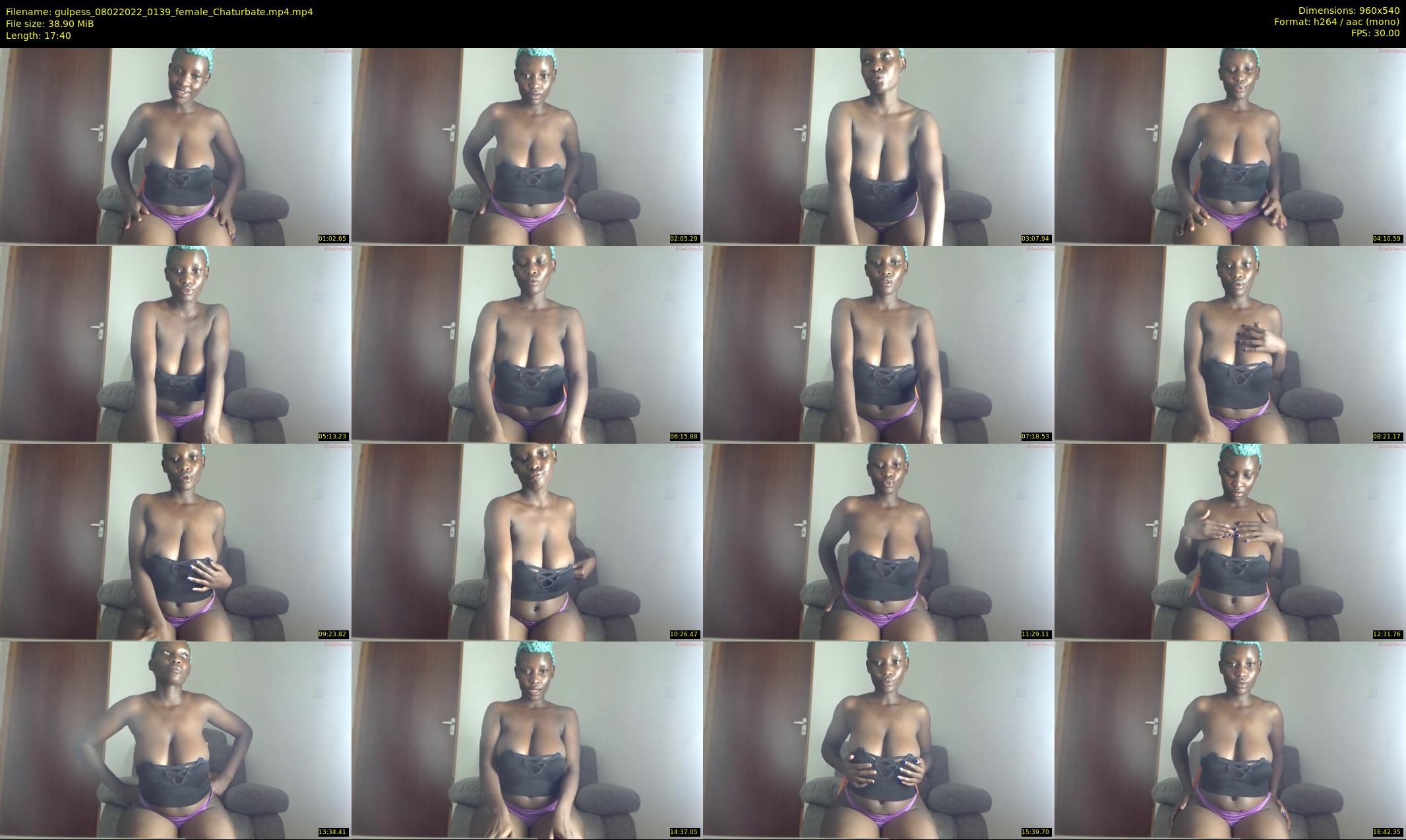 gulpess — 18 minute Chaturbate female cam show recording, 480p, Feb 8, 2022