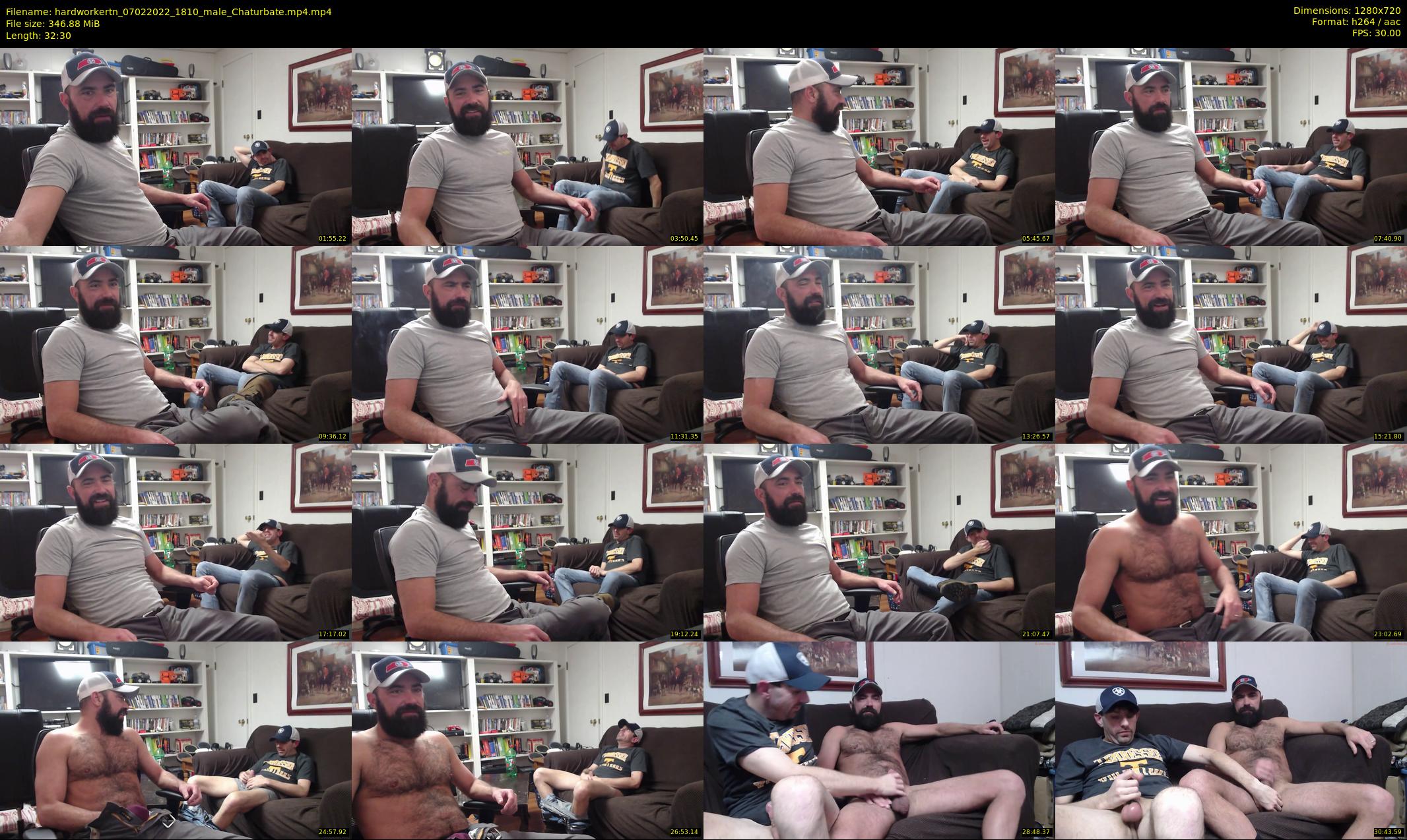 hardworkertn — 33 minute Chaturbate male cam show recording, 720p, Feb 7, 2022