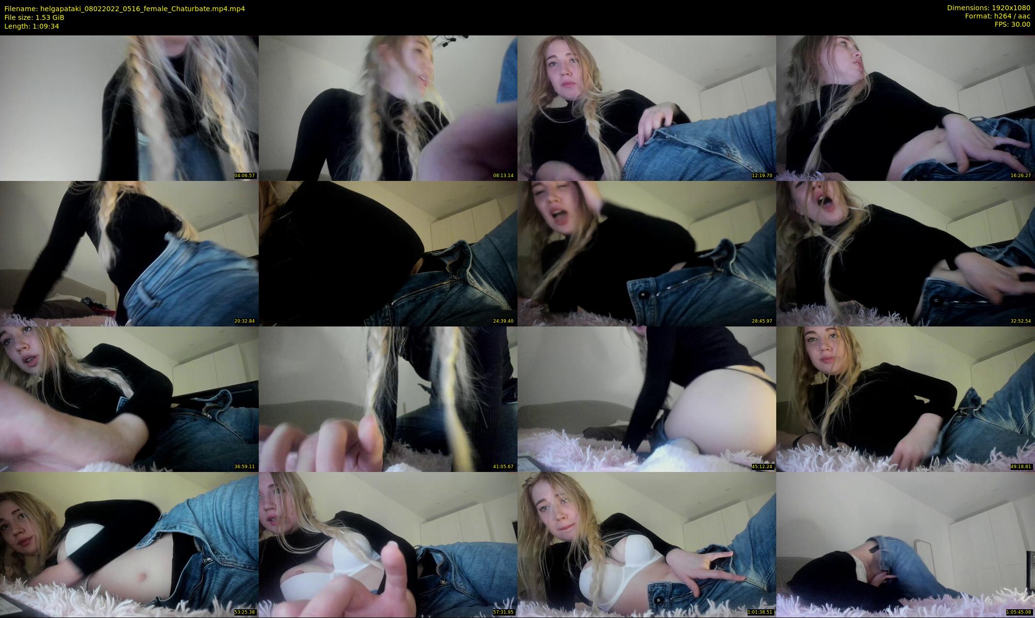 helgapataki — 70 minute Chaturbate female cam show recording, 1080p, Feb 8, 2022